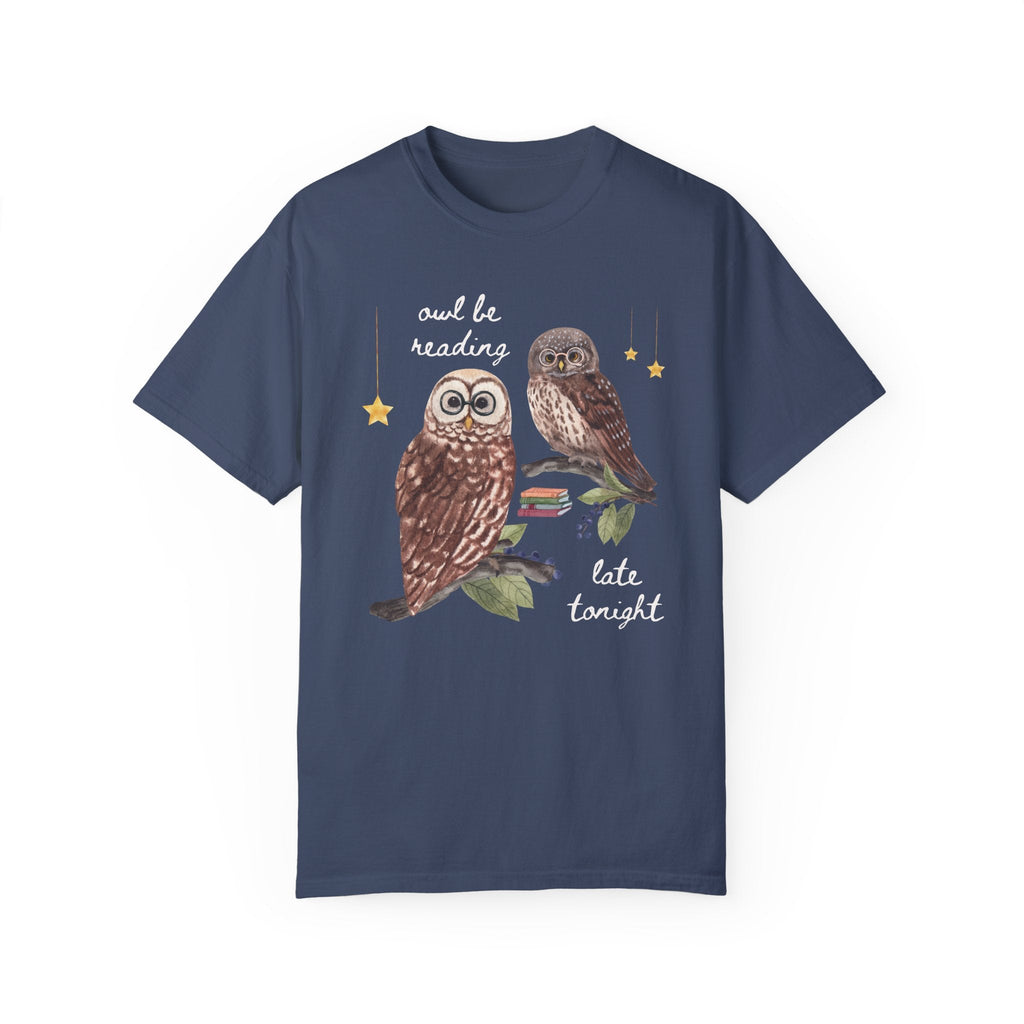 Owl Be Reading Late T-Shirt - Opal and June