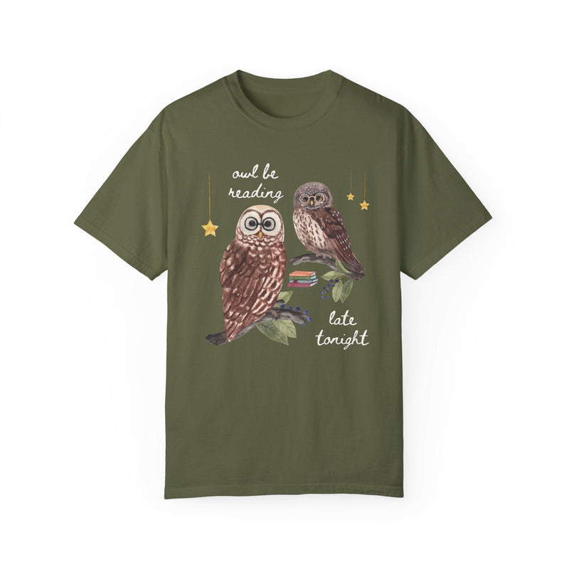 Owl Be Reading Late T-Shirt - Opal and June