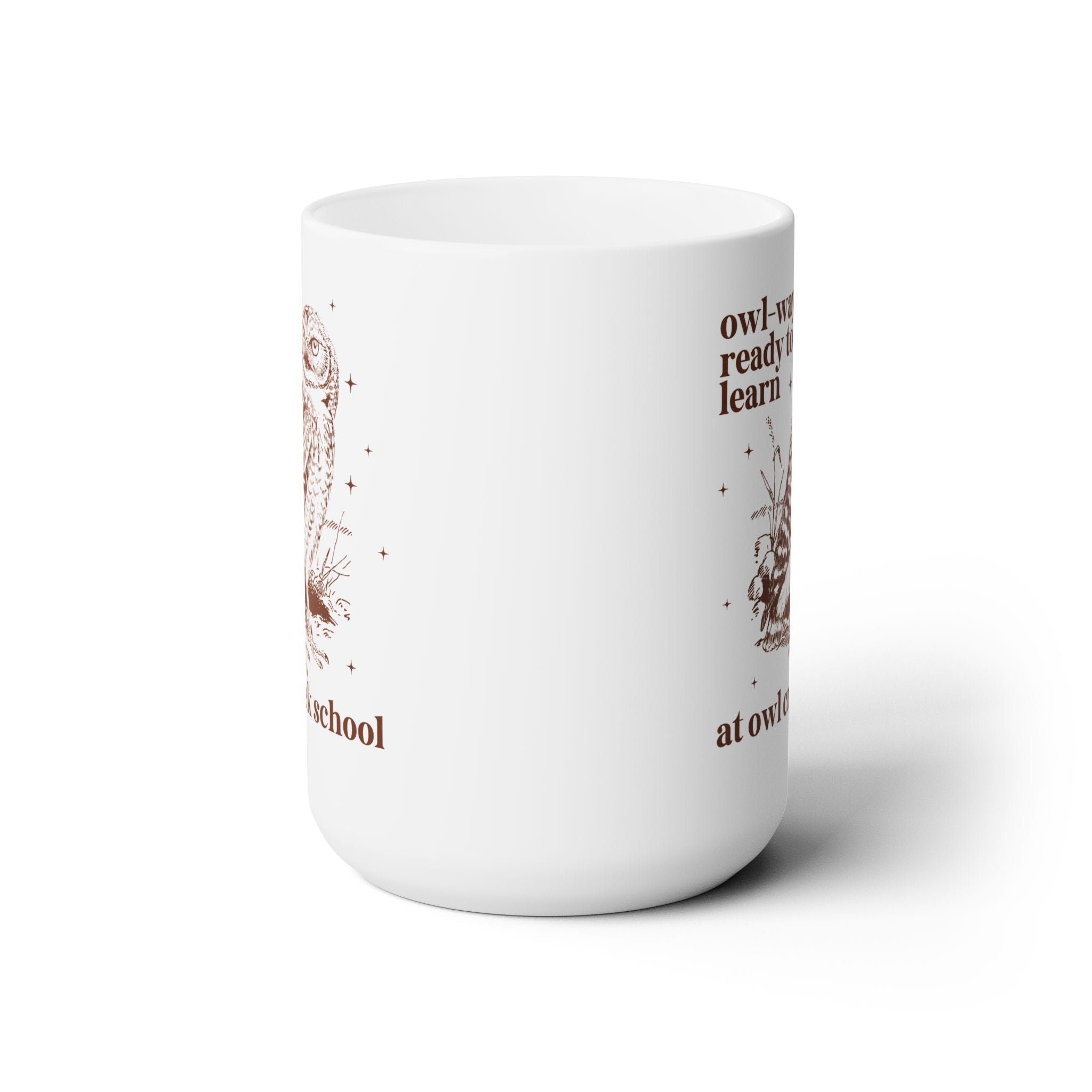 Owl Creek Coffee Mug: Owl - Ways Ready to Learn - Opal and June
