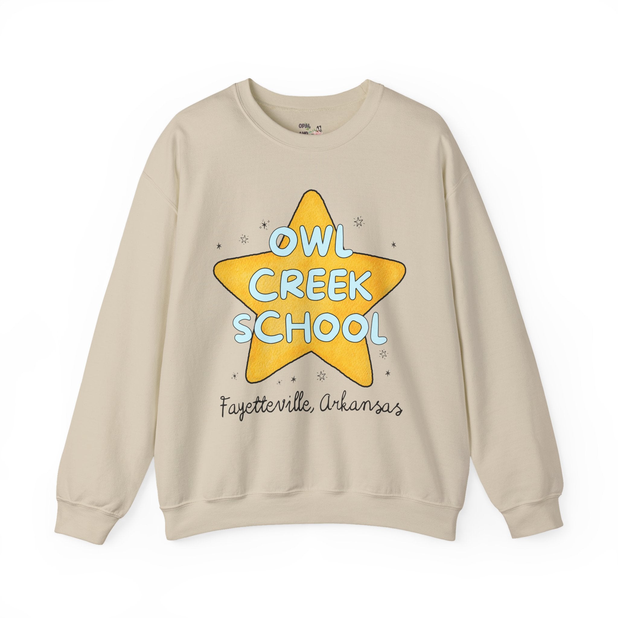 Owl Creek Sweatshirt: Retro Star - Opal and June