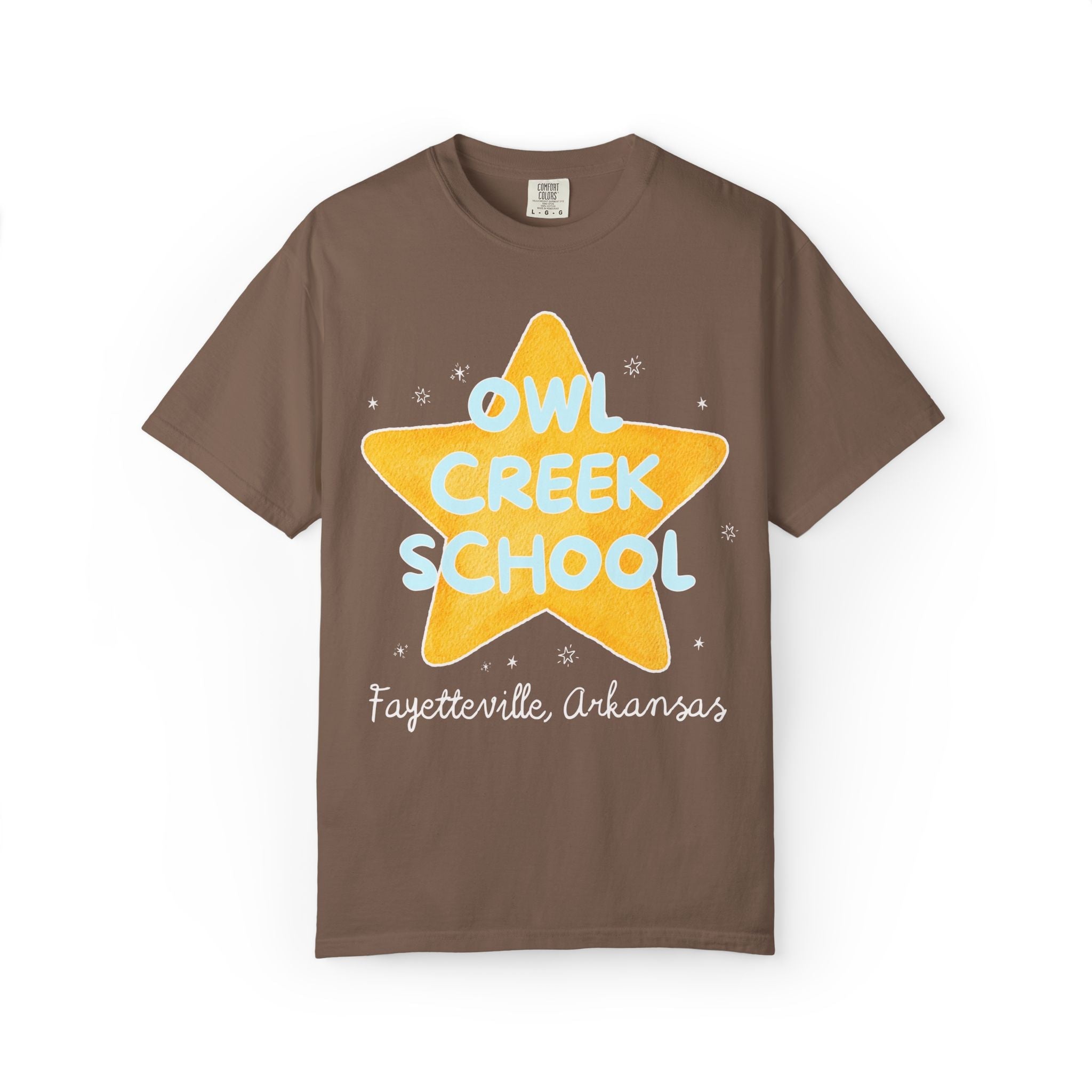 Owl Creek Tee Shirt: Retro Star - Opal and June