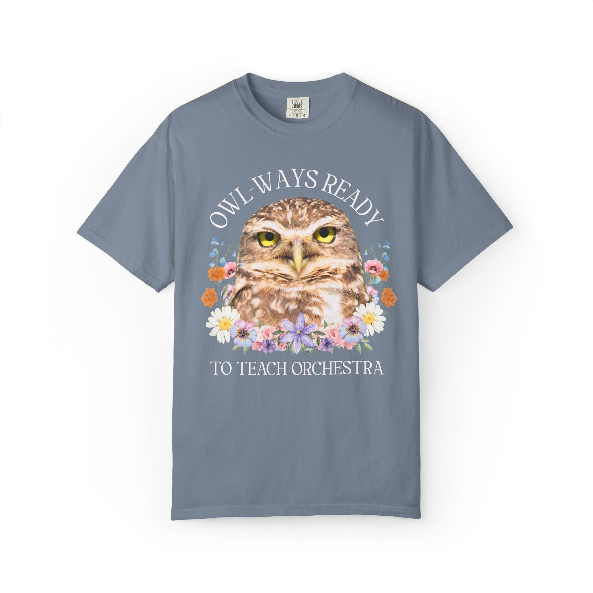 Owl High School Matching Teacher T-Shirt for School Office Staff, Funny Animal Lover T-Shirt for School Administration or Middle School Math - Opal and June