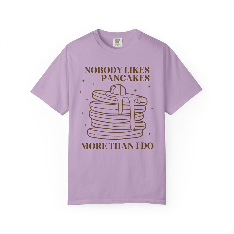 Pancake Lover Tee Shirt for Food Lover Who Loves Pancakes, Cute Brinner Tee for Mom, Silly Weirdcore Dreamcore Breakfast Shirt with Stars - Opal and June