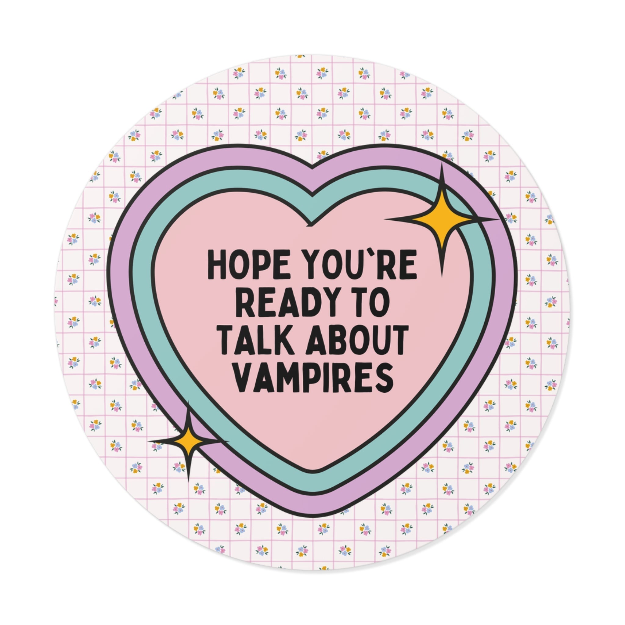 Paranormal Vampire Sticker - Opal and June