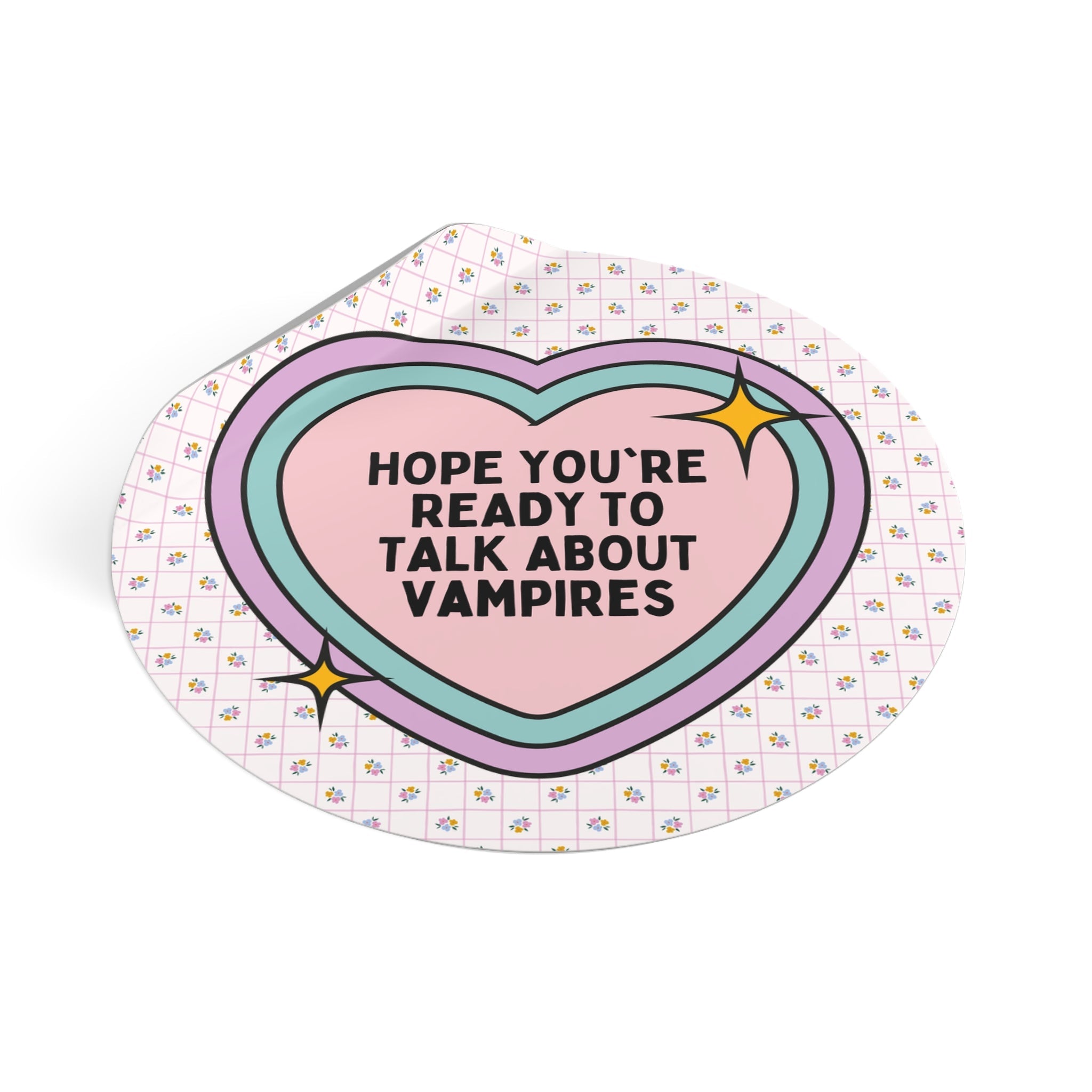 Paranormal Vampire Sticker - Opal and June