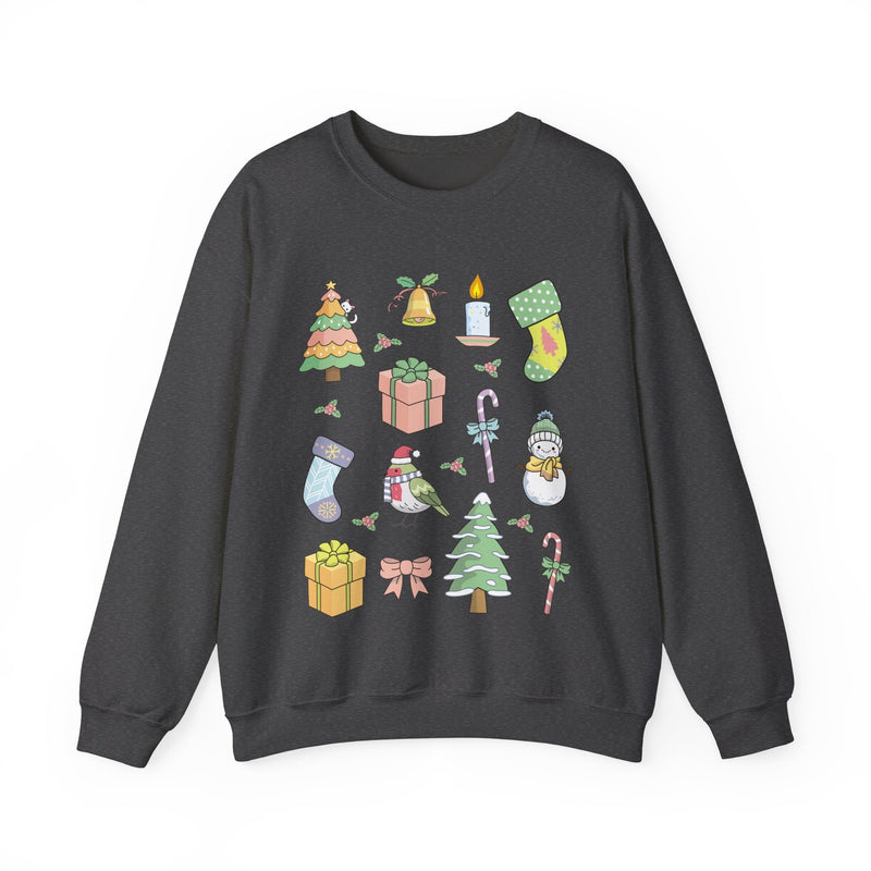 Pastel Christmas Sweatshirt - Opal and June