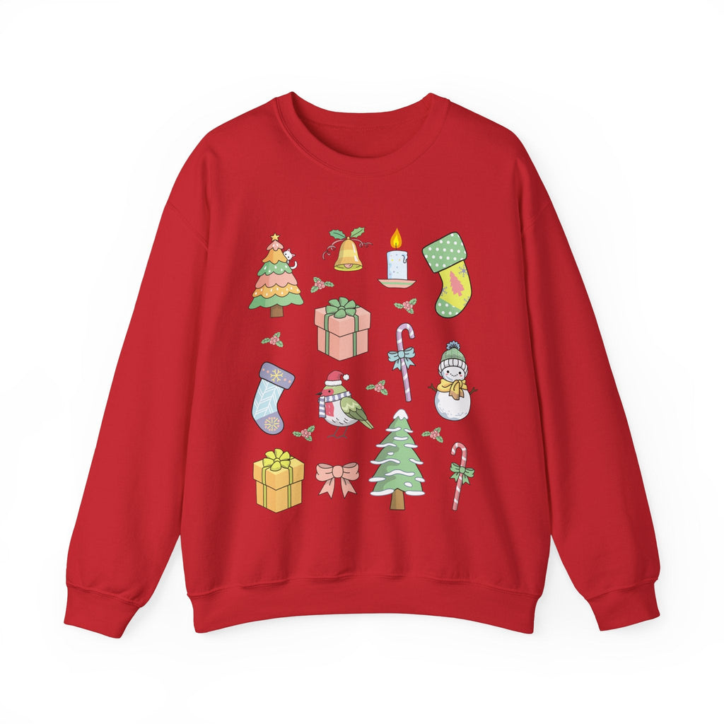 Pastel Christmas Sweatshirt - Opal and June