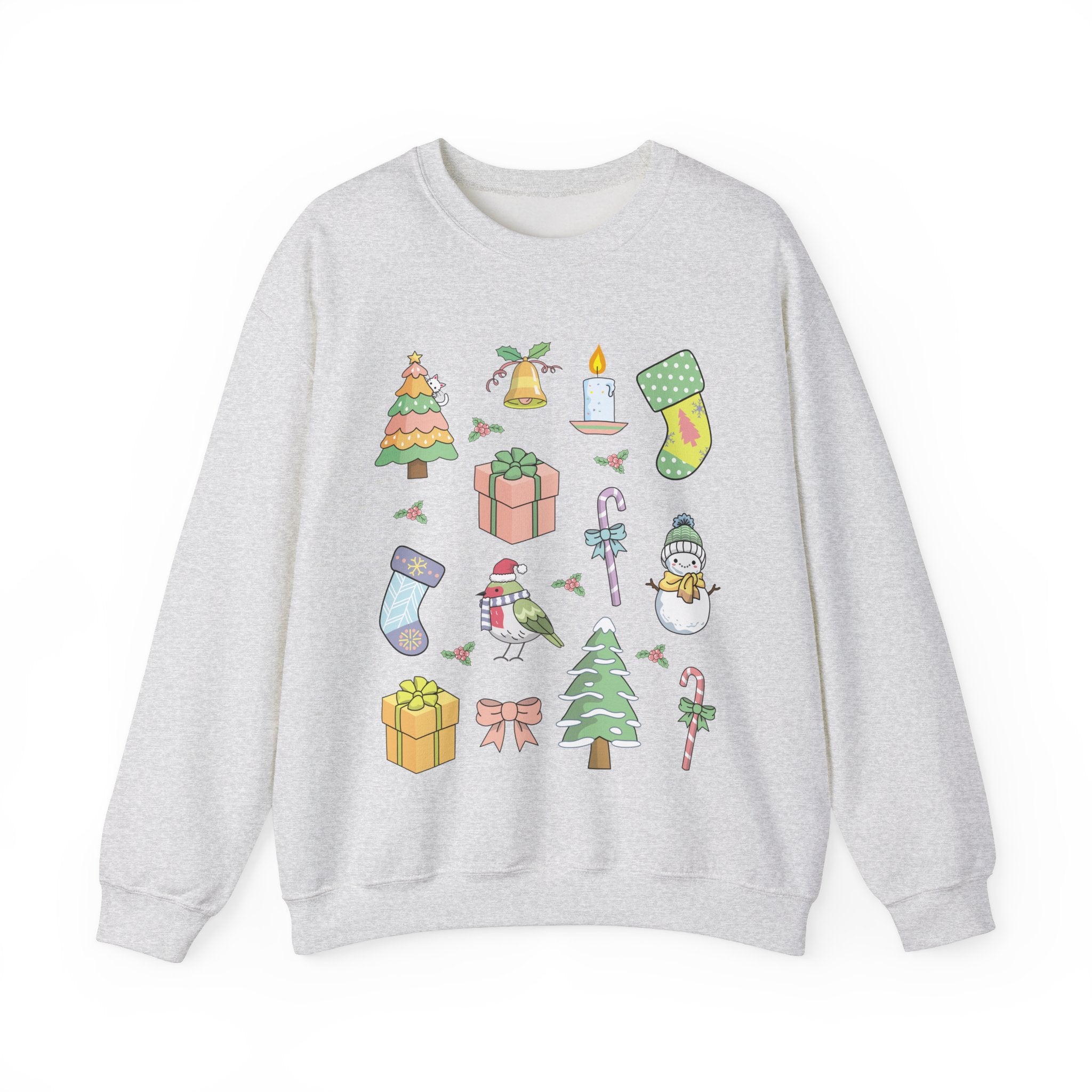 Pastel Christmas Sweatshirt - Opal and June