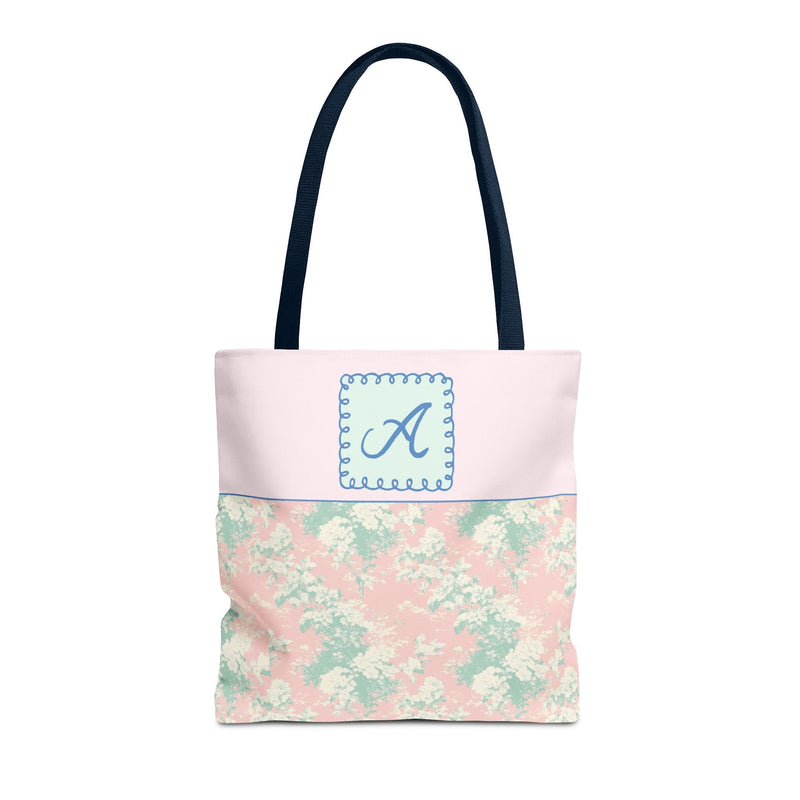 Framed Gingham Tote: A