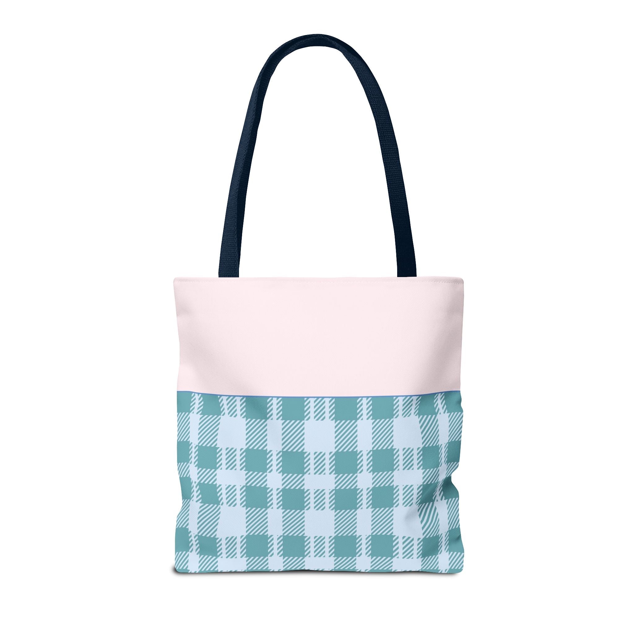 Pastel Eighties Aesthetic Tote Bag with Initial, Colorful Maximalist Tote Bag with Letter in Cute Doodle Frame, Teacher Appreciation Gift: P - Opal and June