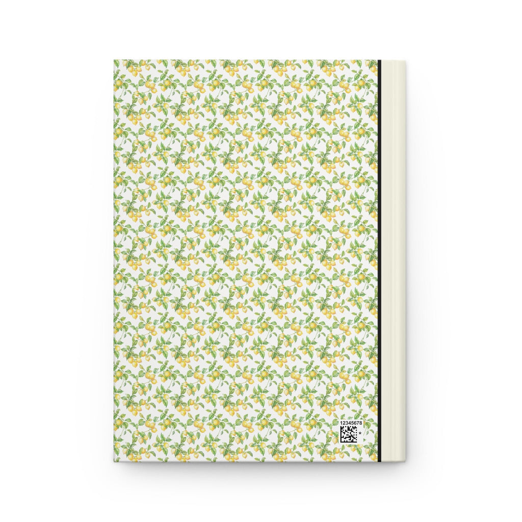 Pastel Lemon Notebook with Bow - Opal and June