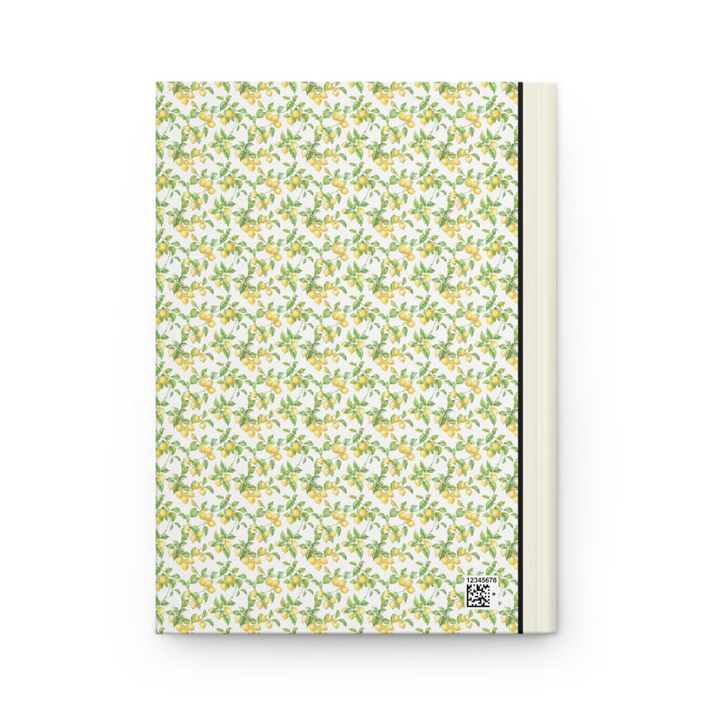 Pastel Lemon Notebook with Bow - Opal and June