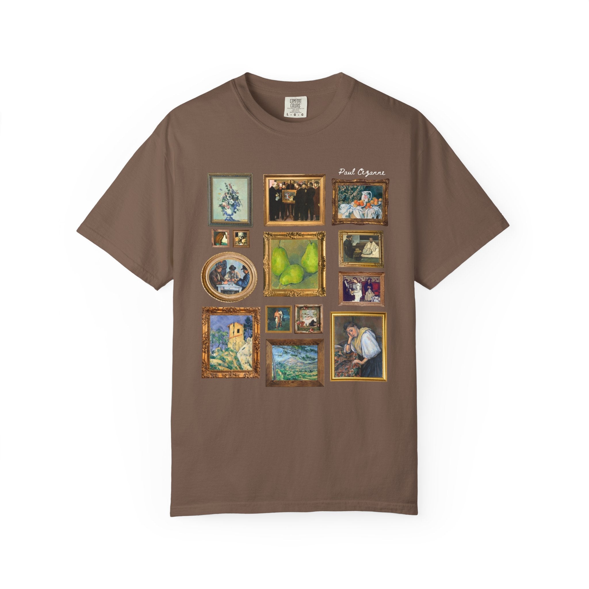 Paul Cézanne Art History Tee Shirt for Museum Lover, Impressionist and Post - Impressionism Art Movement Gift, French Art Historian Present - Opal and June