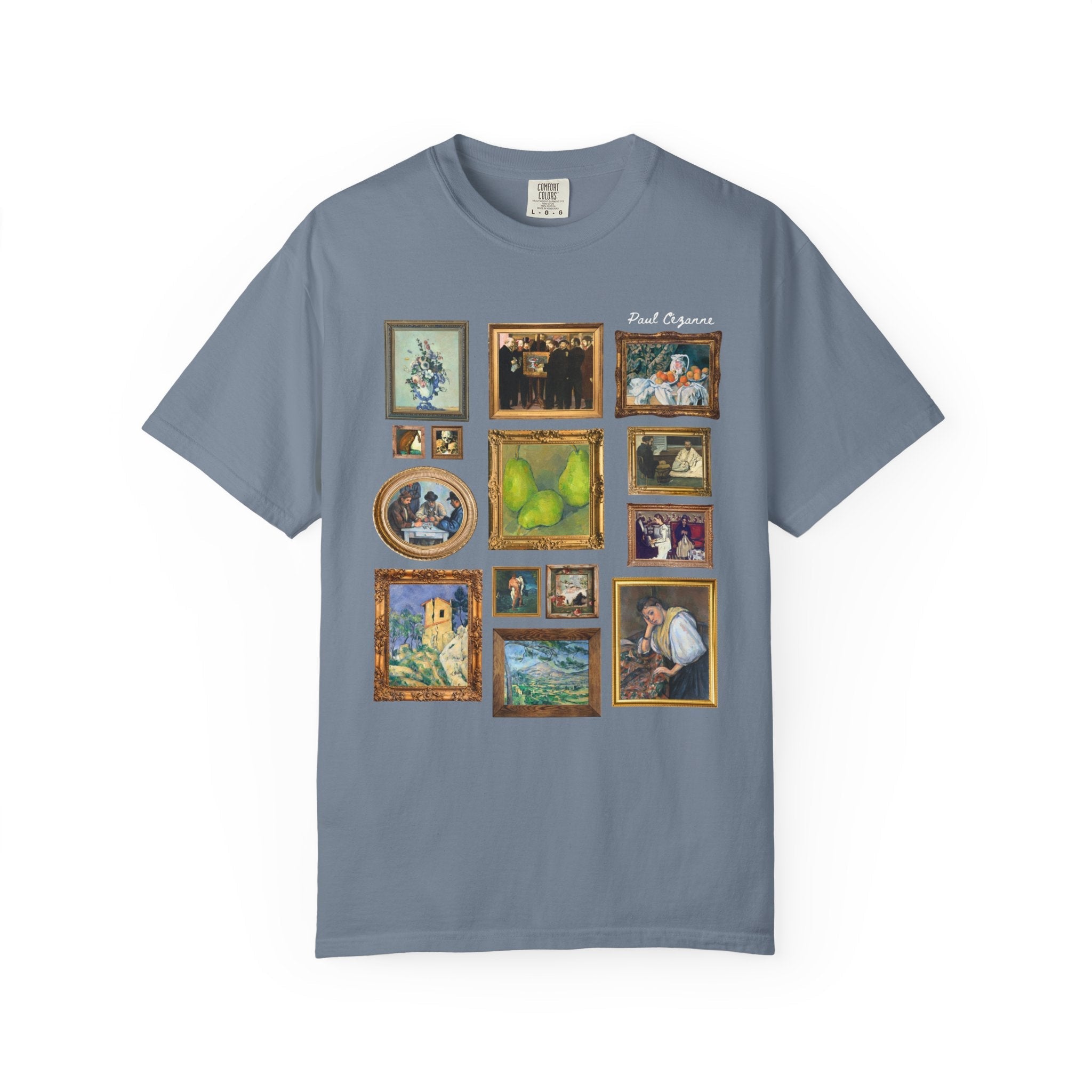 Paul Cézanne Art History Tee Shirt for Museum Lover, Impressionist and Post - Impressionism Art Movement Gift, French Art Historian Present - Opal and June