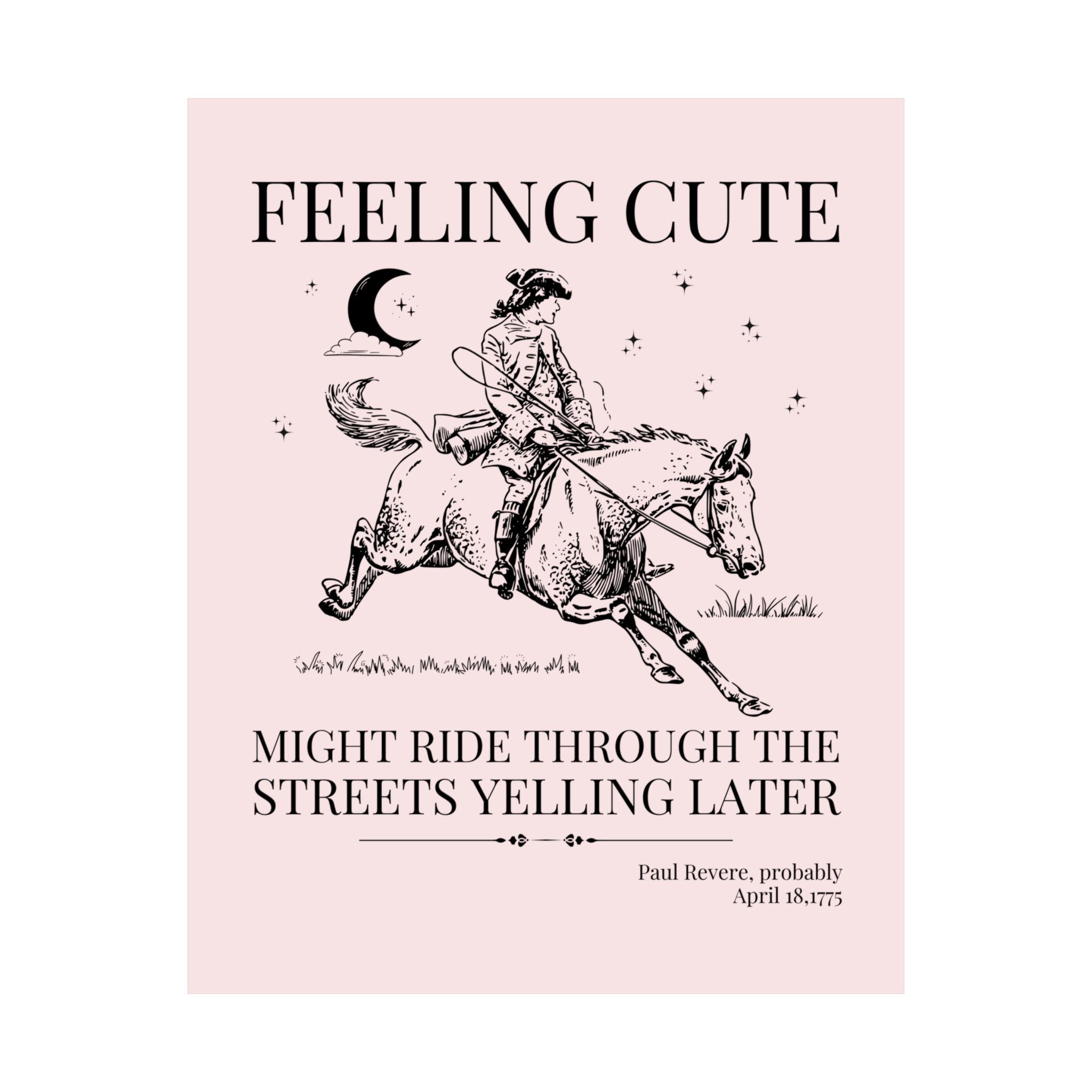 Paul Revere American History Poster - Opal and June