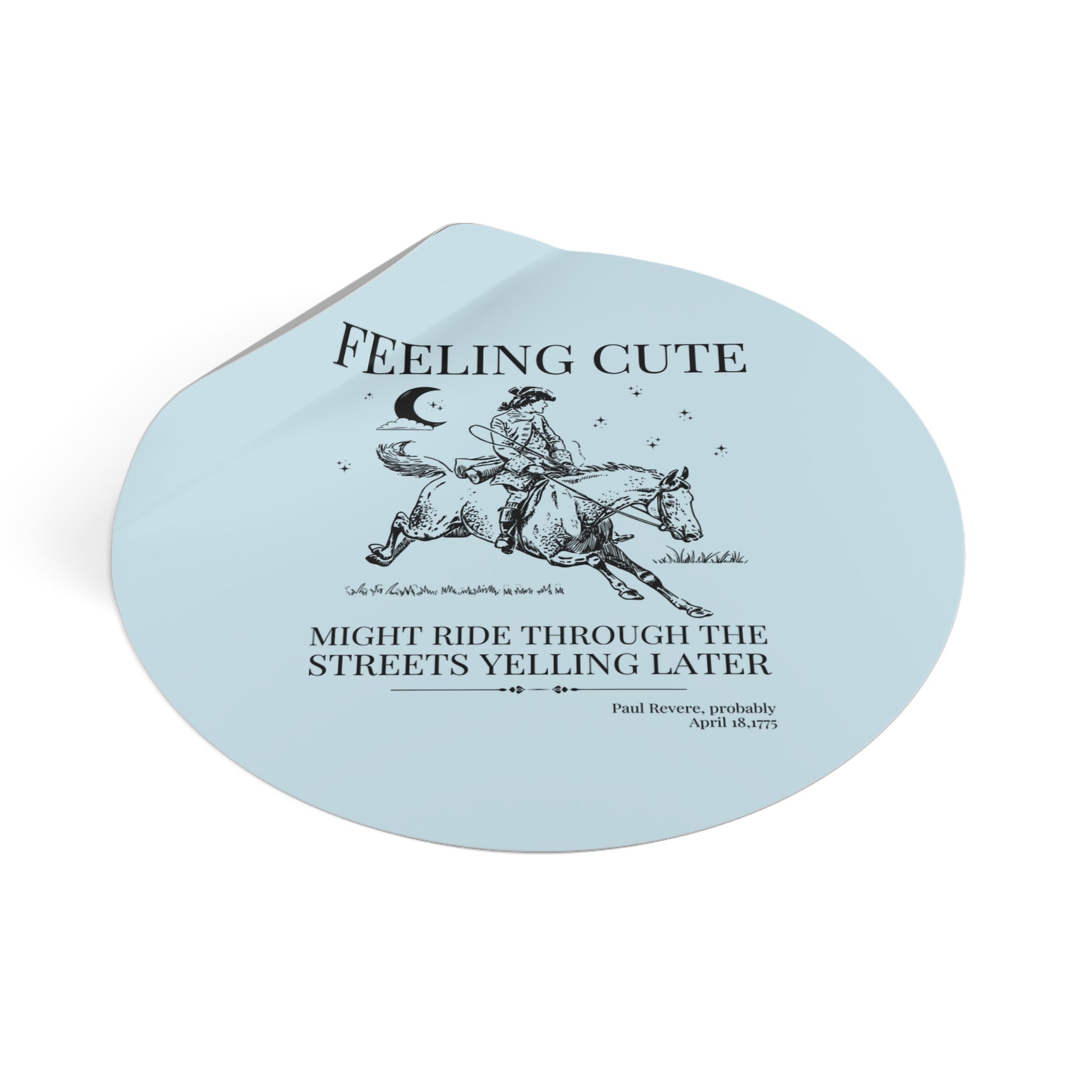 Paul Revere American History Sticker - Opal and June