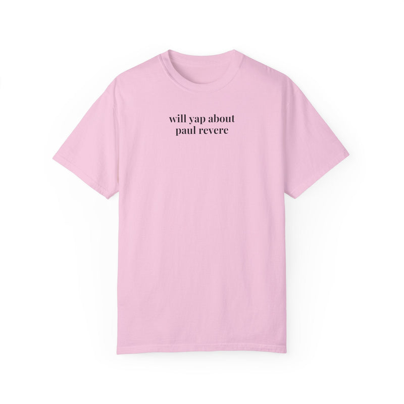 Paul Revere American History Tee Shirt, History Buff, Social Studies Teacher, Funny Saying 18th Century Historian Shirt, Early US History - Opal and June