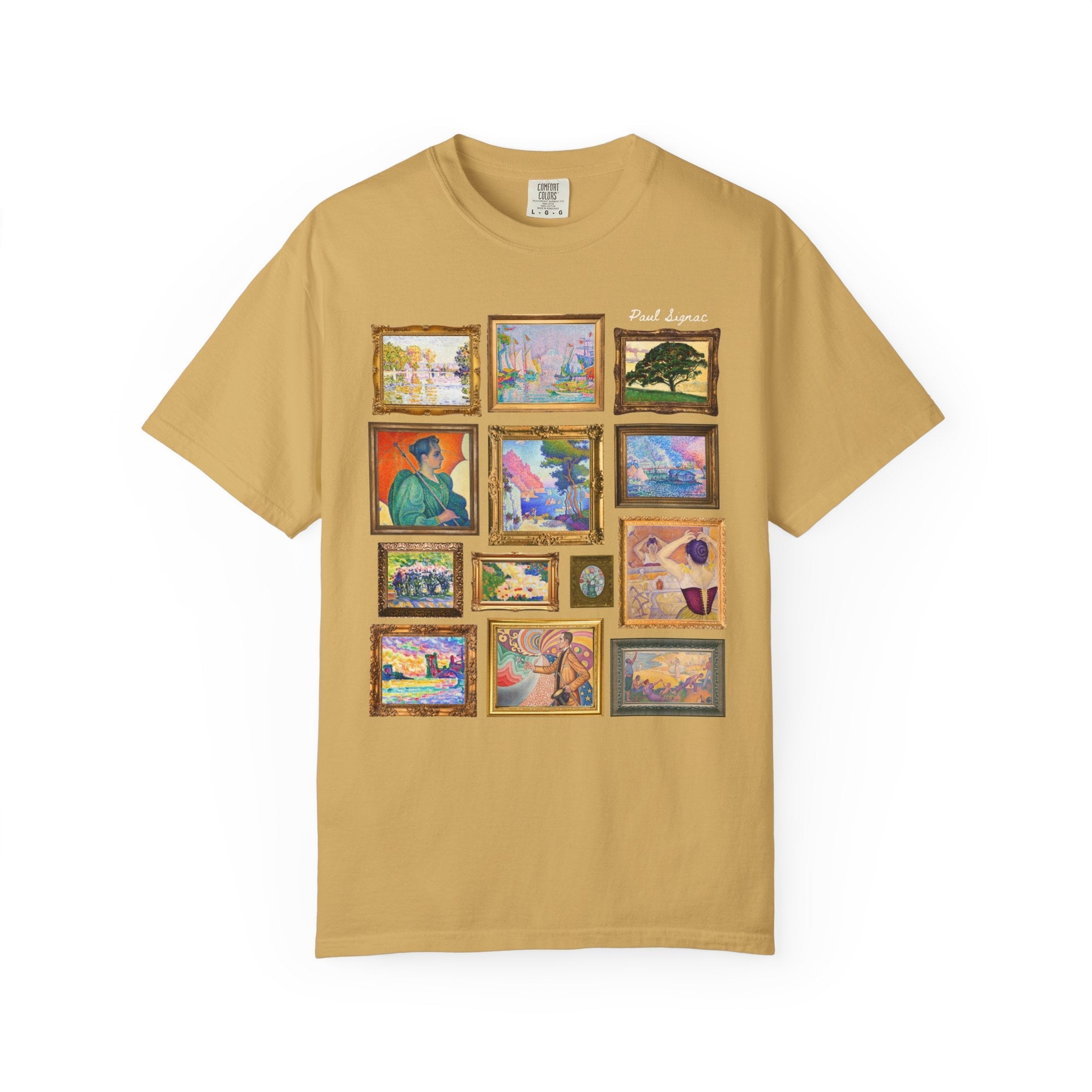 Paul Signac French Art History Tee Shirt - Opal and June