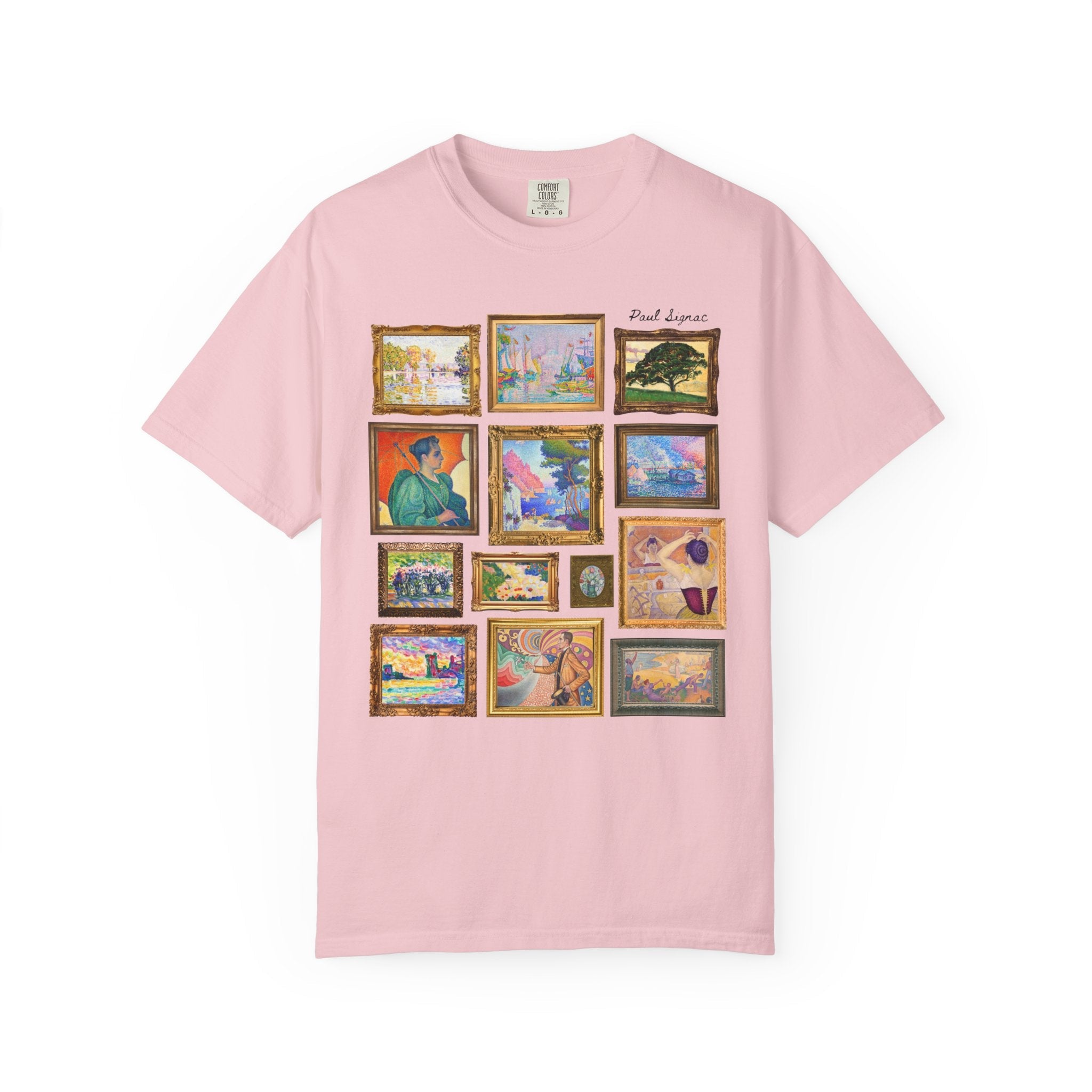 Paul Signac French Art History Tee Shirt - Opal and June