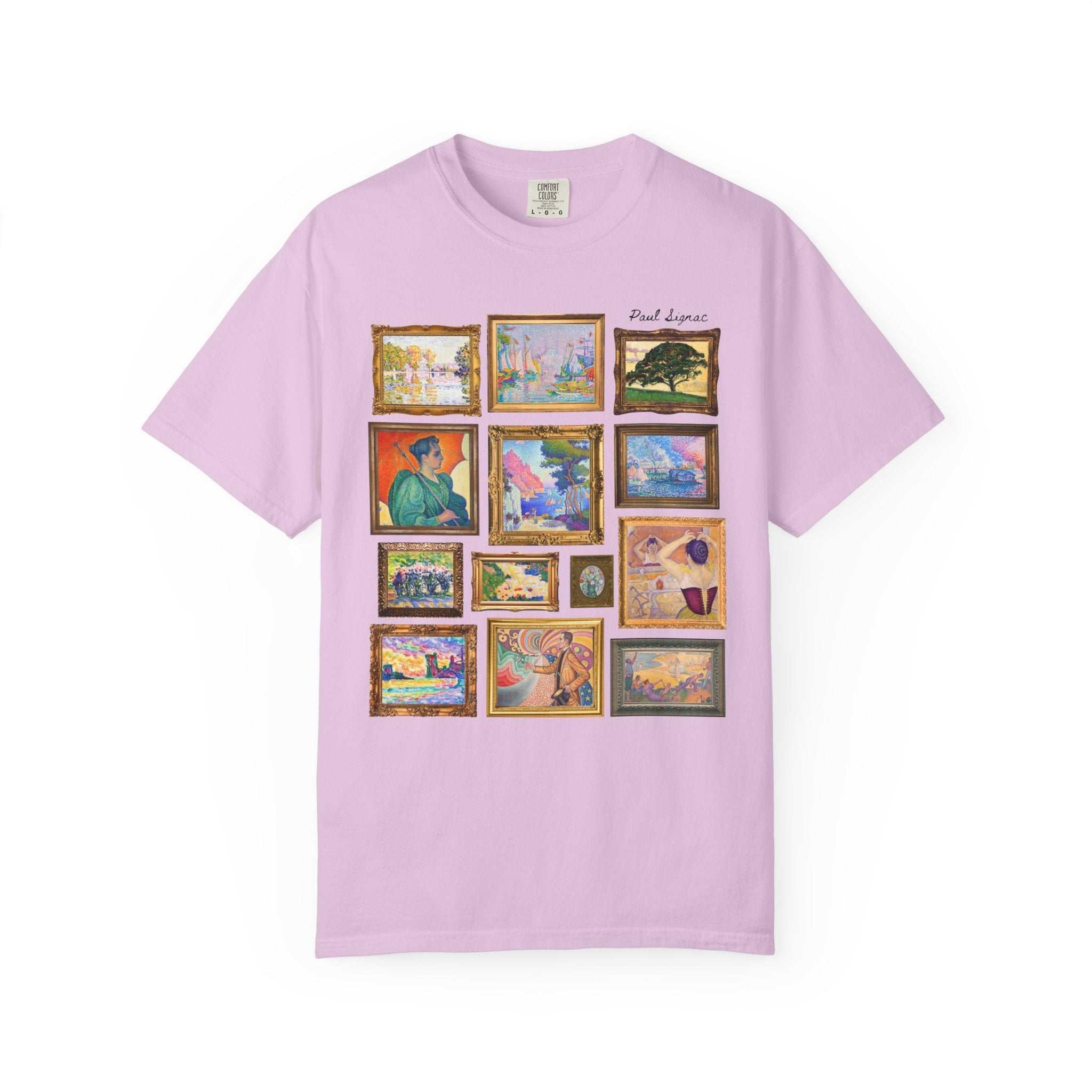 Paul Signac French Art History Tee Shirt - Opal and June