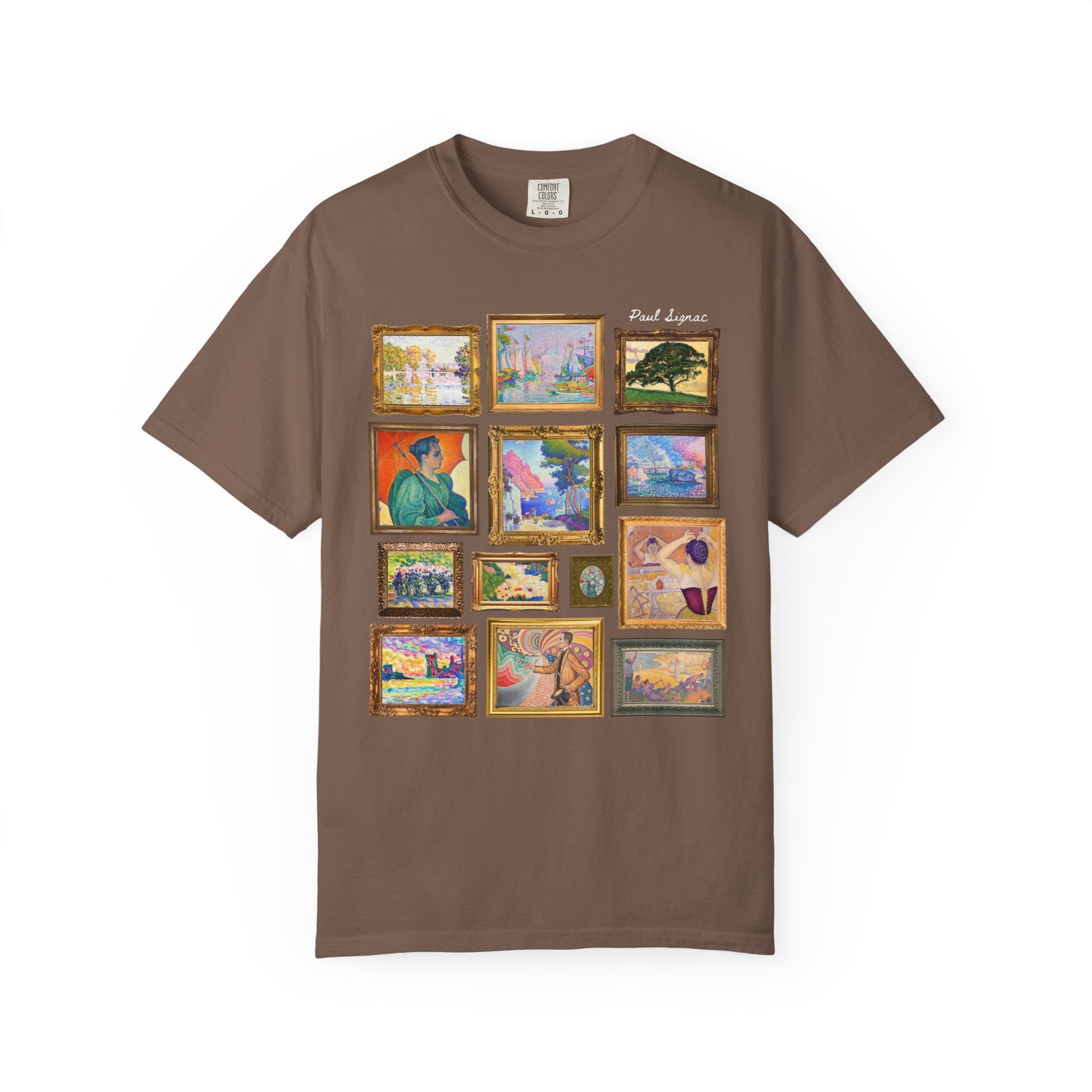 Paul Signac French Art History Tee Shirt - Opal and June