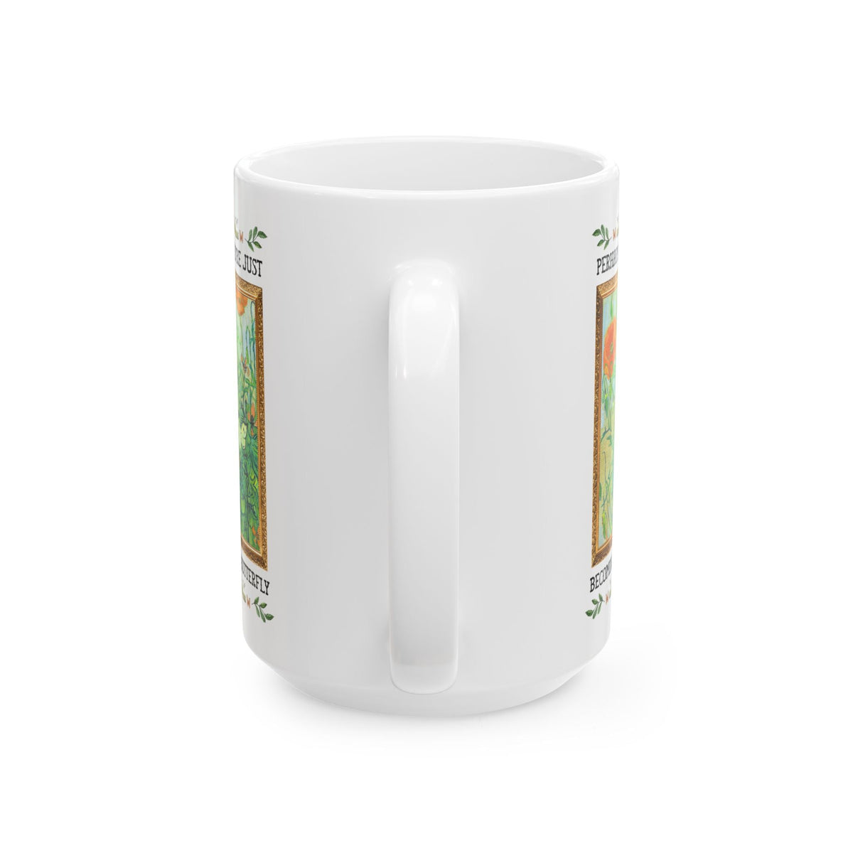 Perhaps You're Just Becoming a Butterfly Art History Garden Lover Coffee Mug for Entomologist or Insect Lover, Van Gogh Butterfly Mug - Opal and June