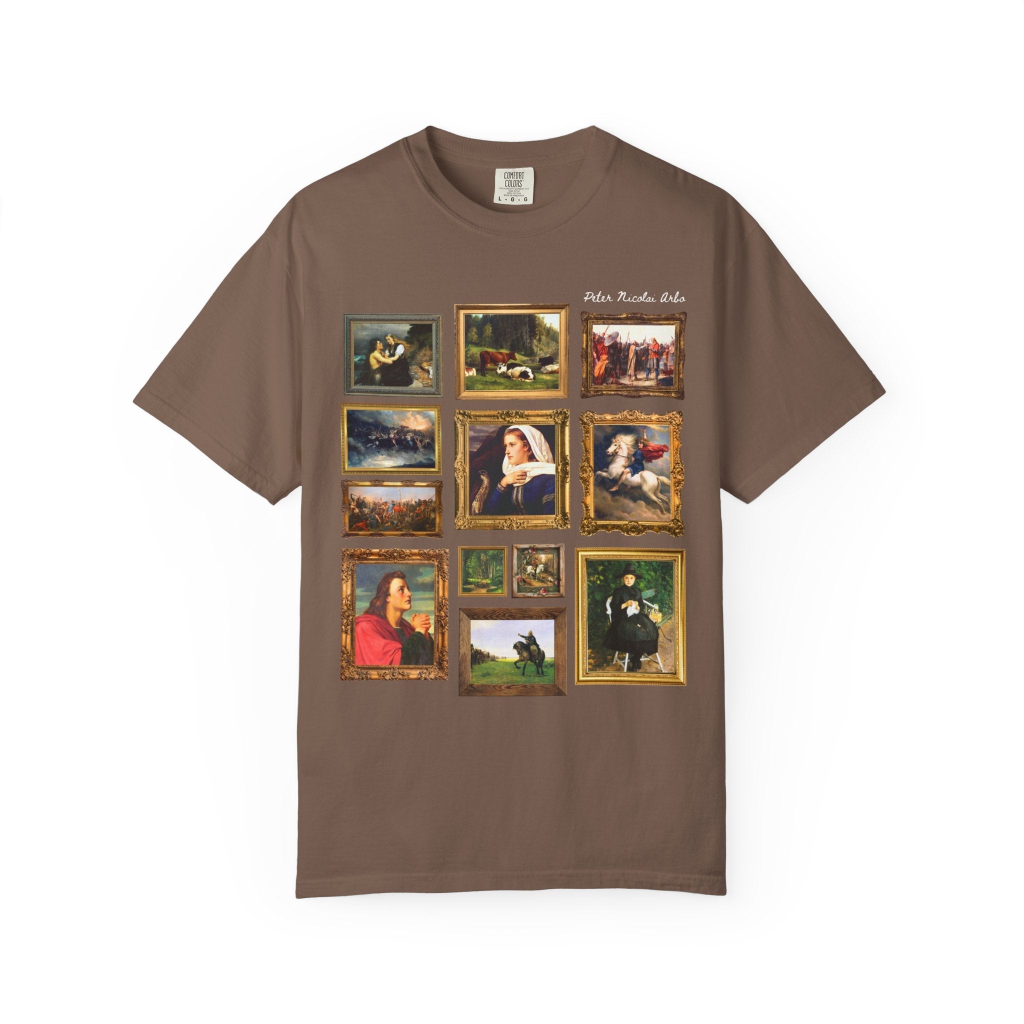 Peter Nicolai Arbo Art History Tee Shirt: Norwegian Art Historian Present, Famous Paintings, Norse Mythology Humanities Professor T-Shirt - Opal and June