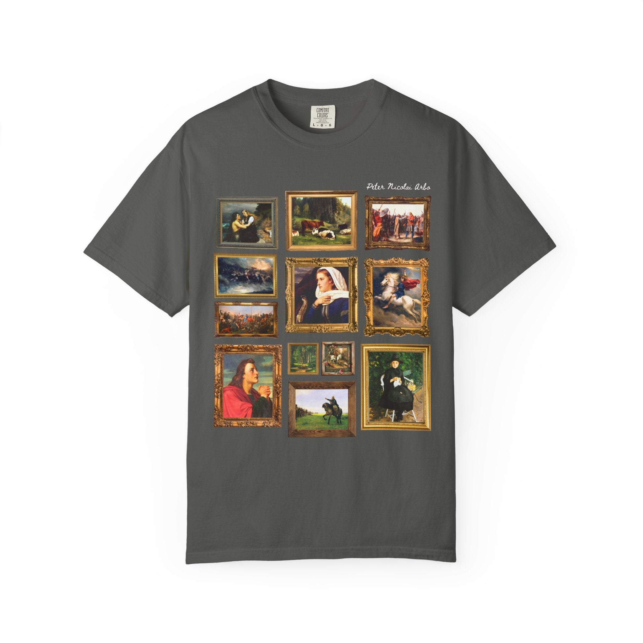 Peter Nicolai Arbo Art History Tee Shirt: Norwegian Art Historian Present, Famous Paintings, Norse Mythology Humanities Professor T-Shirt - Opal and June
