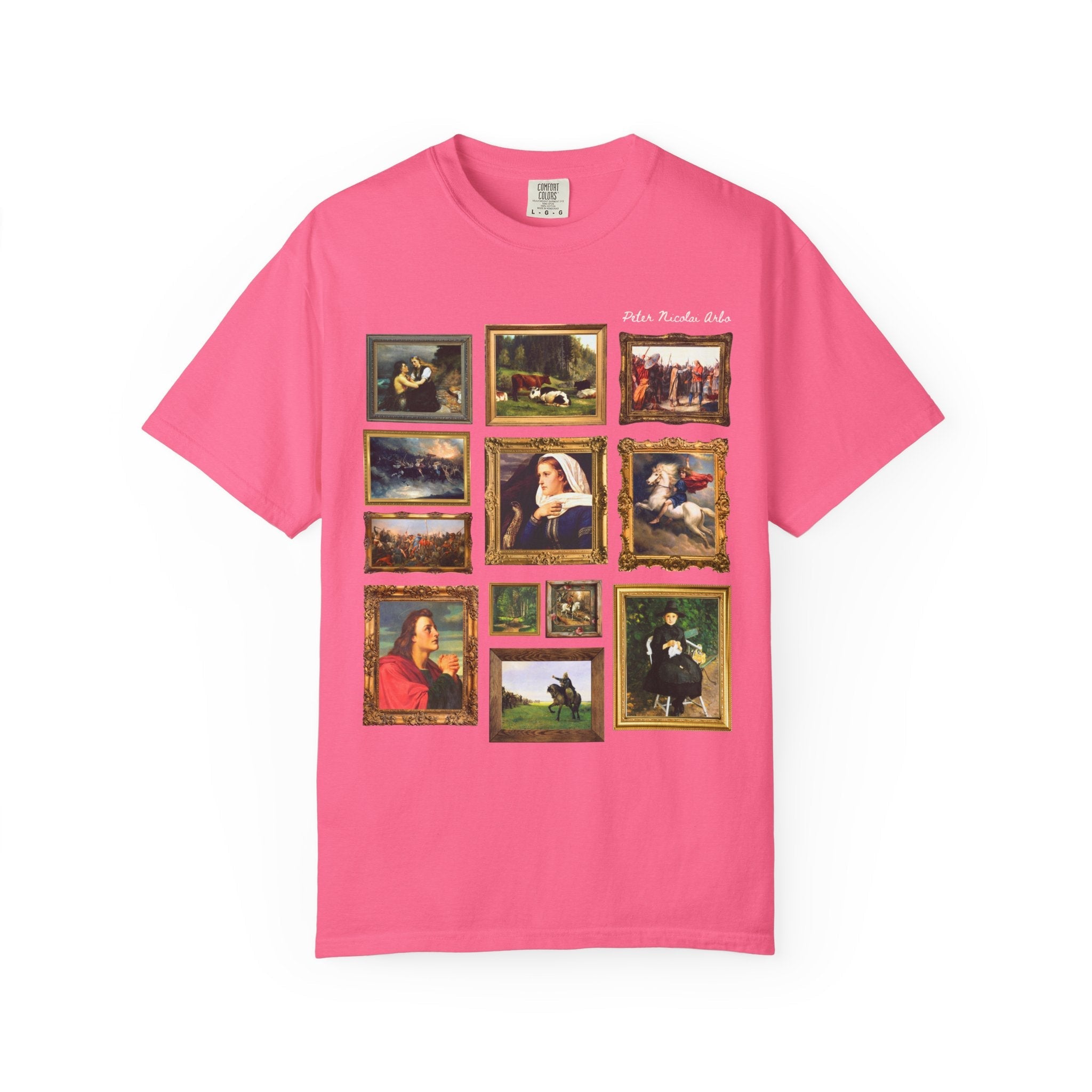 Peter Nicolai Arbo Art History Tee Shirt: Norwegian Art Historian Present, Famous Paintings, Norse Mythology Humanities Professor T-Shirt - Opal and June