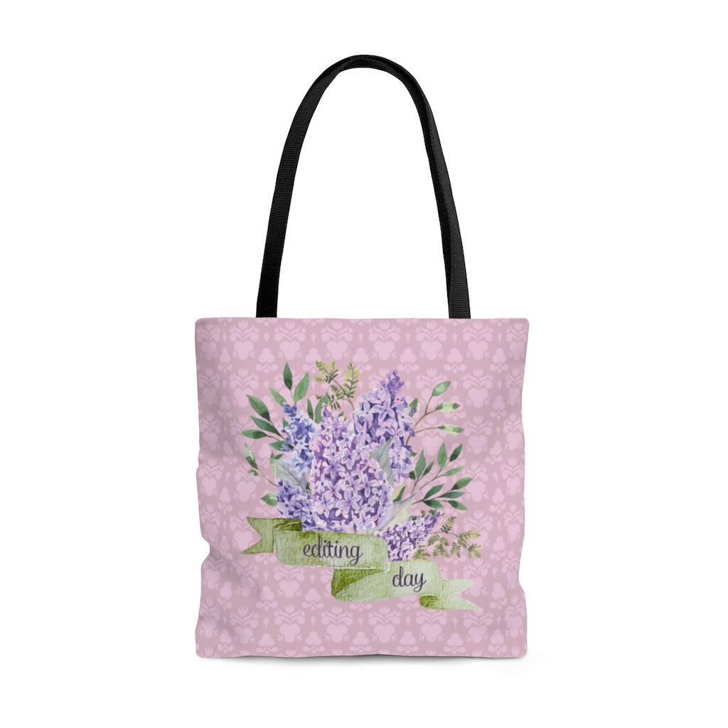 Photographer Gift for Her: Cute Pink Floral Tote for Editing Day - Opal and June