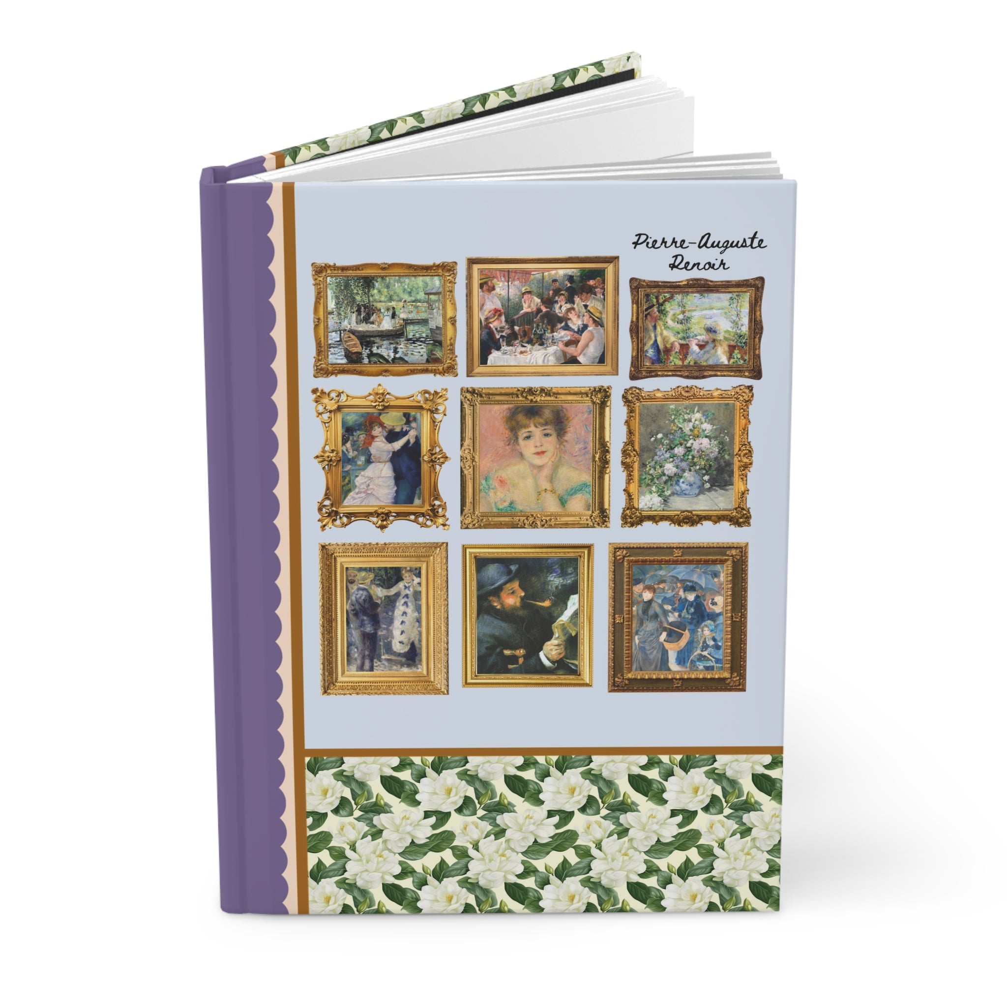 Pierre - Auguste Renoir Famous Paintings Notebook: 19th Century Impressionist Artist Gift, French Art History, Humanities Professor Present - Opal and June