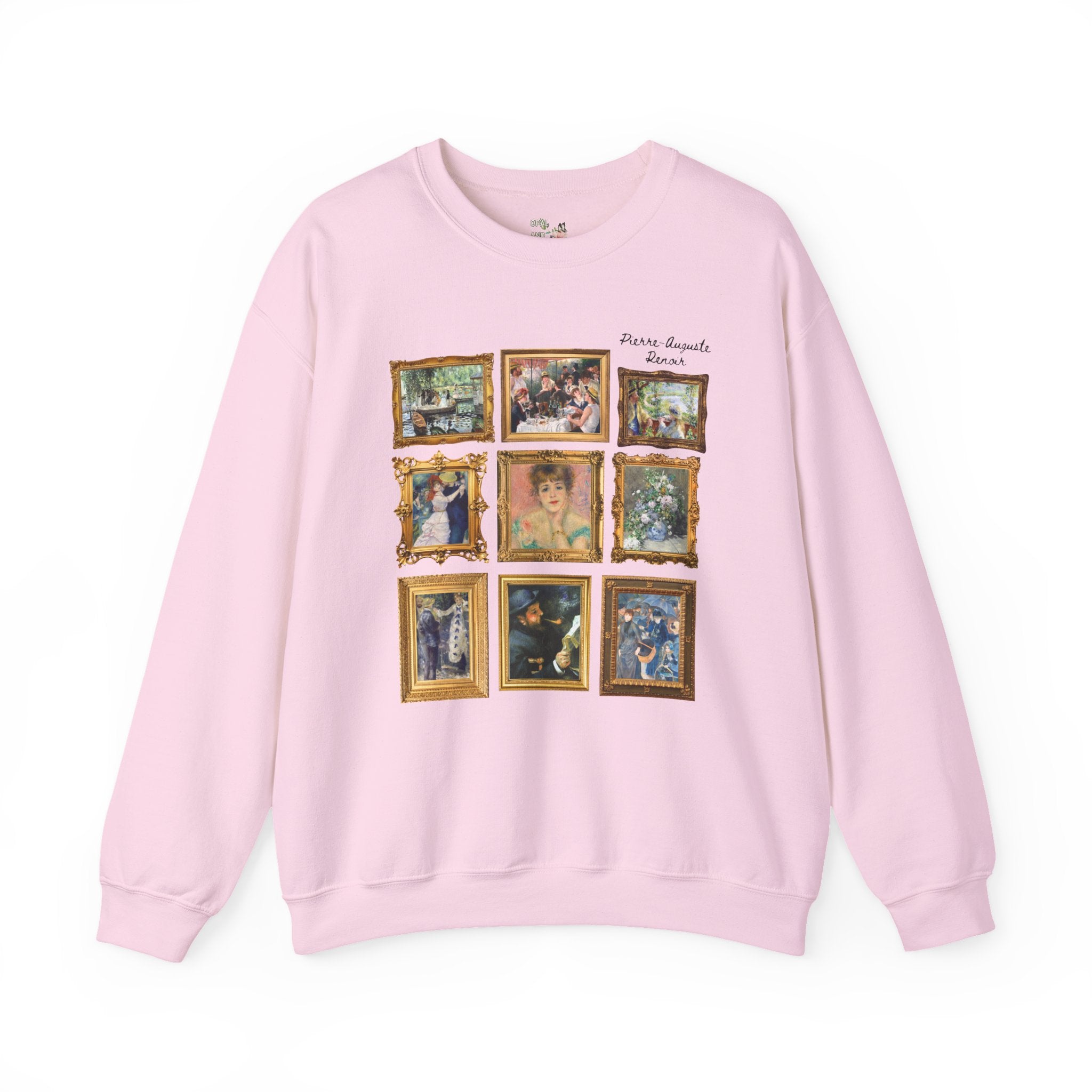 Pierre - Auguste Renoir Famous Paintings Sweatshirt: 19th Century Impressionist Artist Shirt, French Art History, Humanities Professor Gift - Opal and June