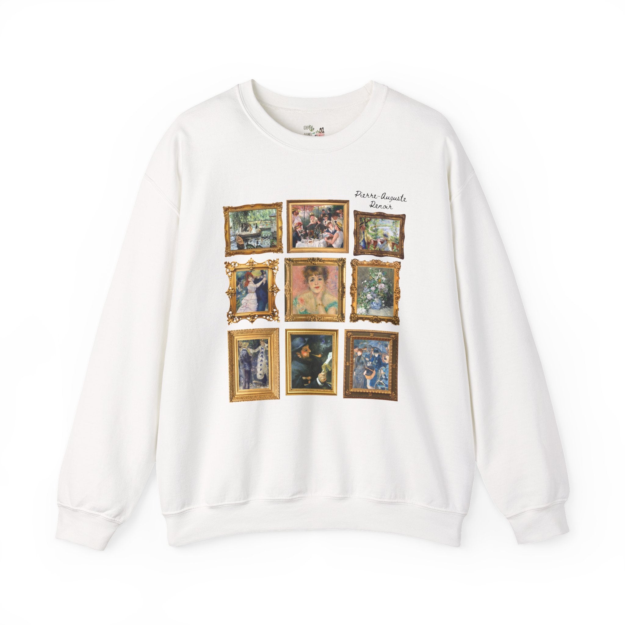 Pierre - Auguste Renoir Famous Paintings Sweatshirt: 19th Century Impressionist Artist Shirt, French Art History, Humanities Professor Gift - Opal and June