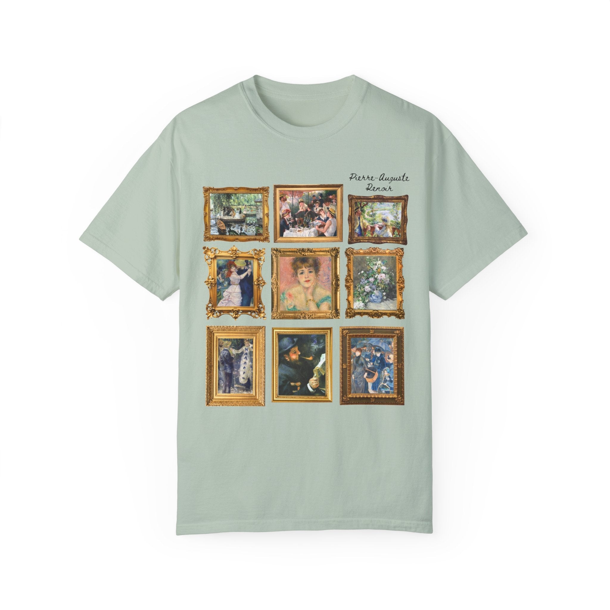 Pierre - Auguste Renoir Famous Paintings Tee Shirt: 19th Century Impressionist Artist T-Shirt, French Art History, Humanities Professor Tee - Opal and June