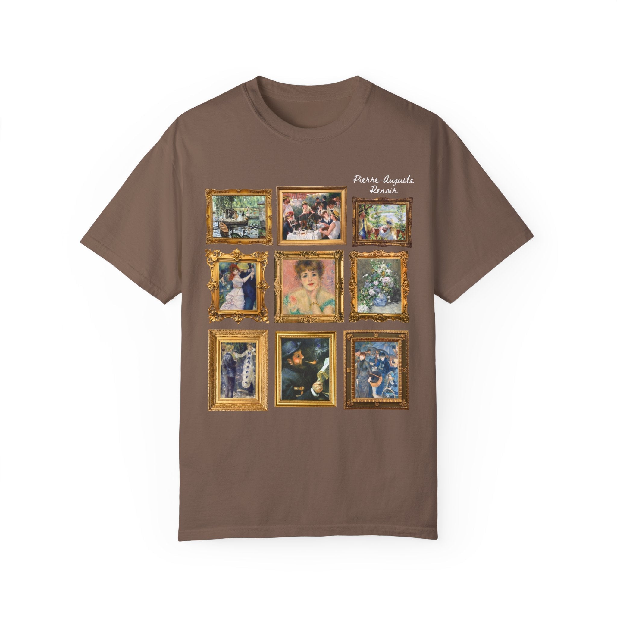 Pierre - Auguste Renoir Famous Paintings Tee Shirt: 19th Century Impressionist Artist T-Shirt, French Art History, Humanities Professor Tee - Opal and June