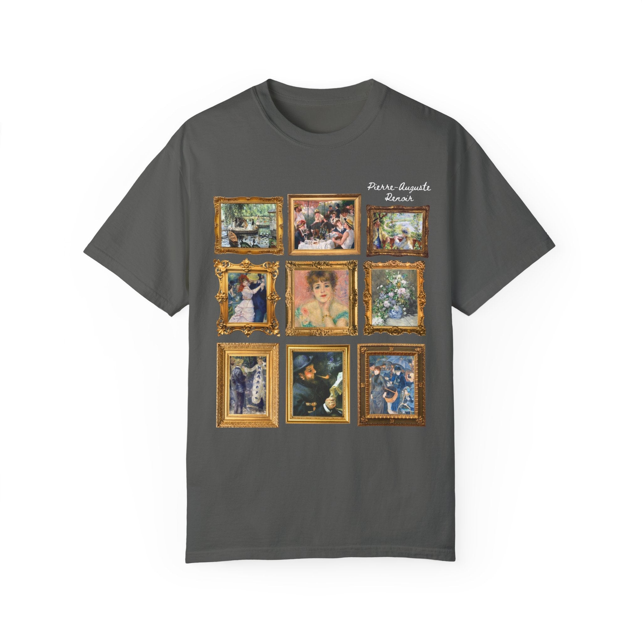 Pierre - Auguste Renoir Famous Paintings Tee Shirt: 19th Century Impressionist Artist T-Shirt, French Art History, Humanities Professor Tee - Opal and June