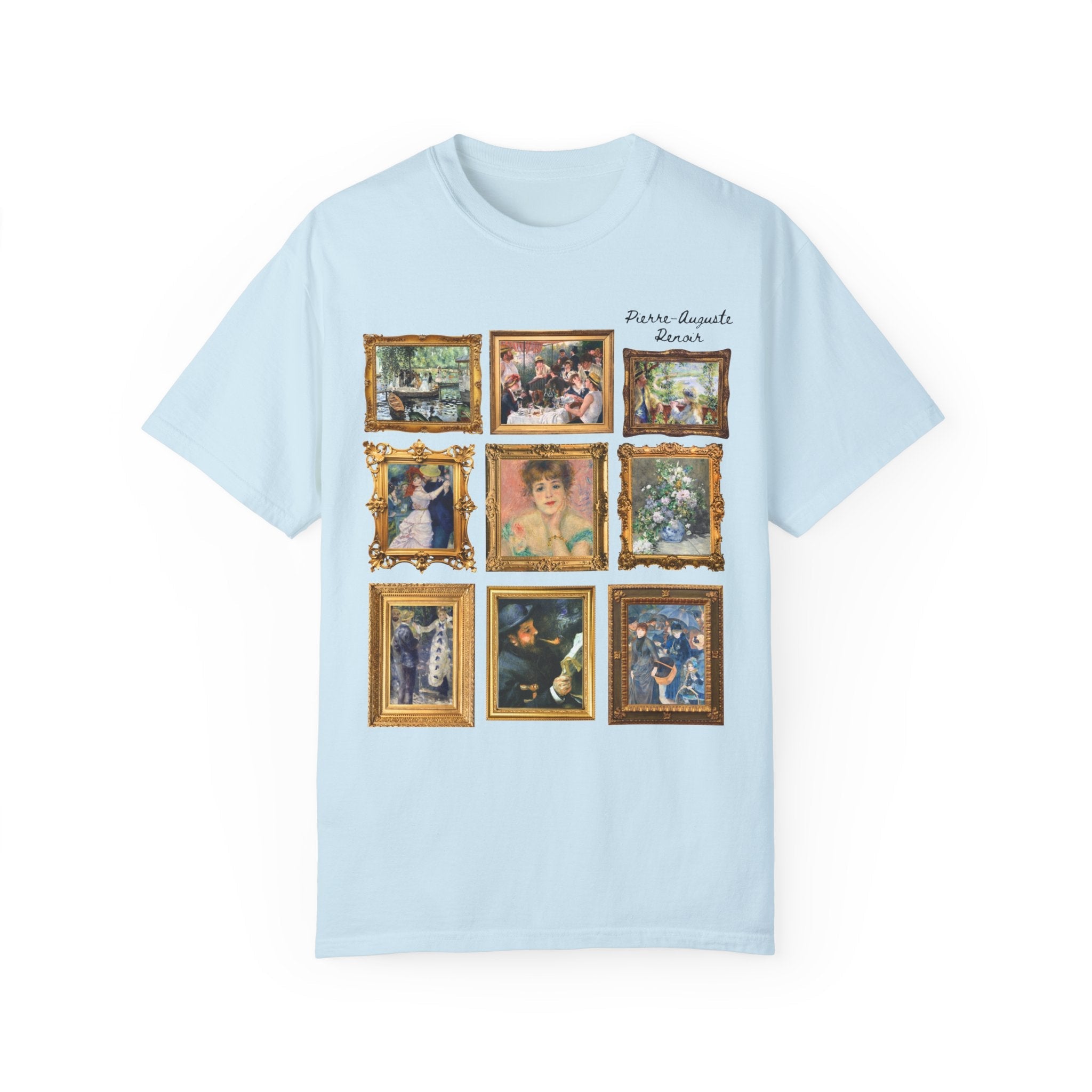 Pierre - Auguste Renoir Famous Paintings Tee Shirt: 19th Century Impressionist Artist T-Shirt, French Art History, Humanities Professor Tee - Opal and June