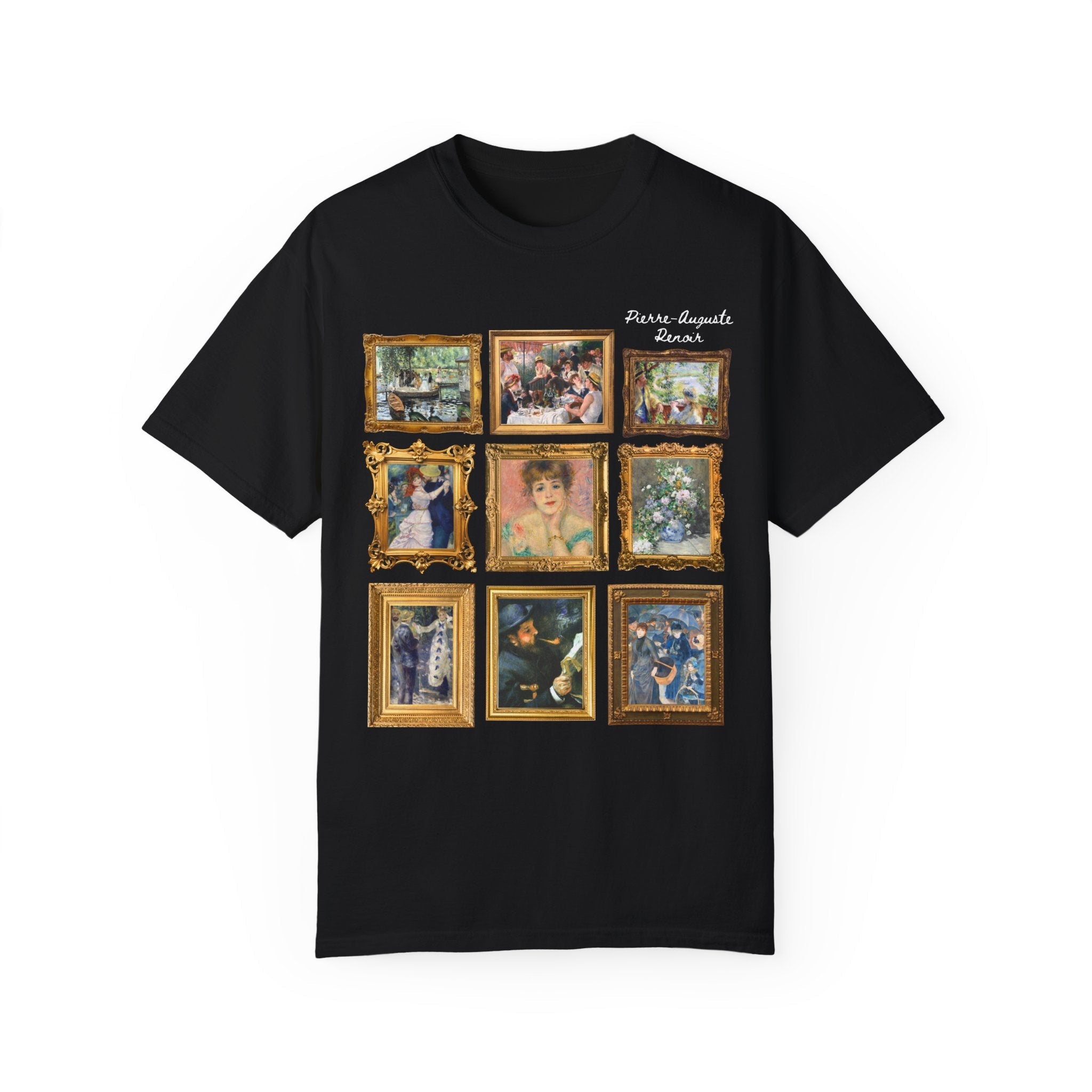Pierre - Auguste Renoir Famous Paintings Tee Shirt: 19th Century Impressionist Artist T-Shirt, French Art History, Humanities Professor Tee - Opal and June