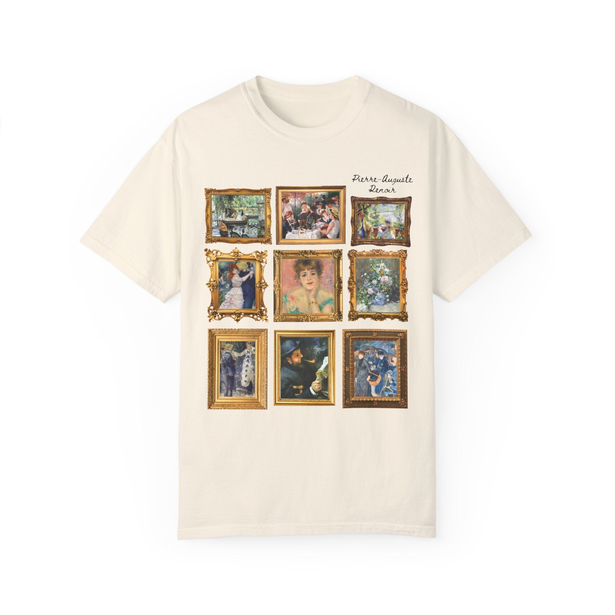 Pierre - Auguste Renoir Famous Paintings Tee Shirt: 19th Century Impressionist Artist T-Shirt, French Art History, Humanities Professor Tee - Opal and June