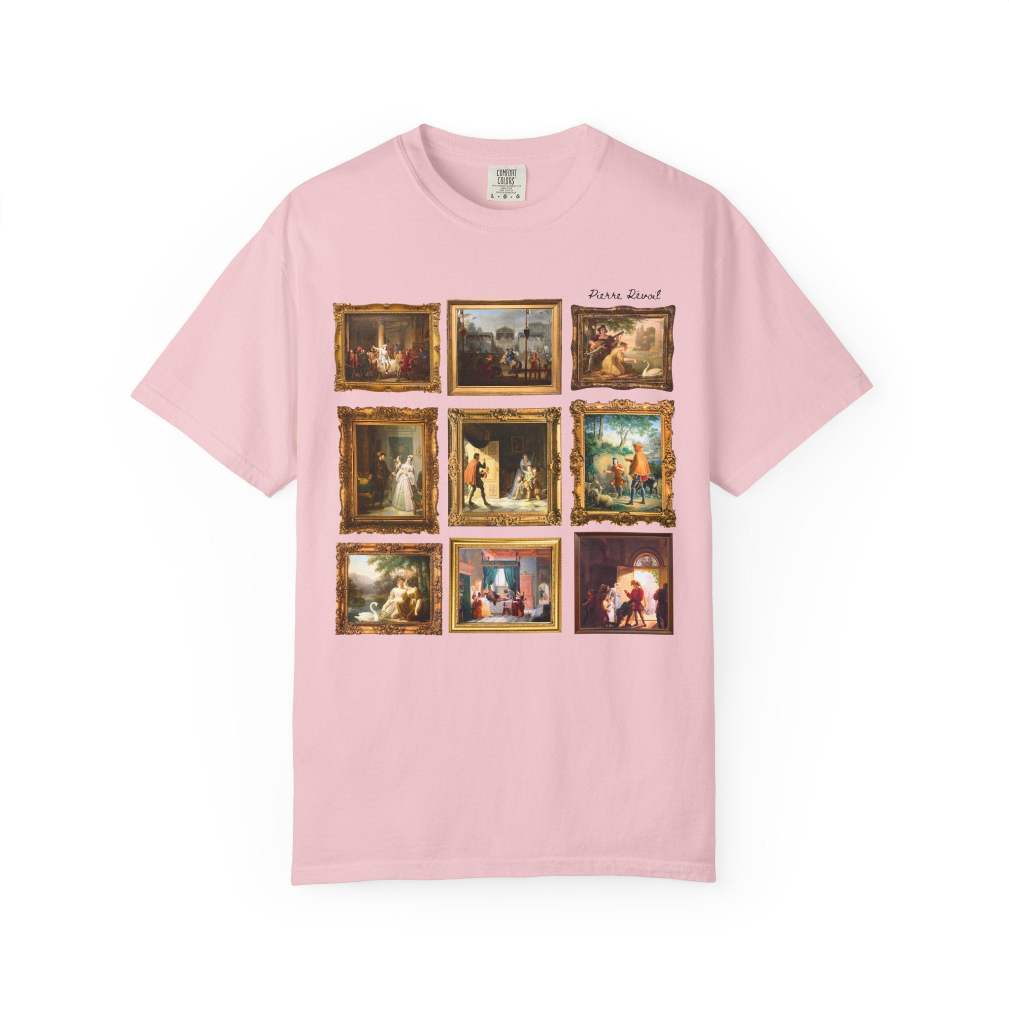 Pierre Révoil Art History Tee Shirt, French Art History, Romanticism 19th Century European Art Movement, Museum Lover Gift, Famous Paintings - Opal and June