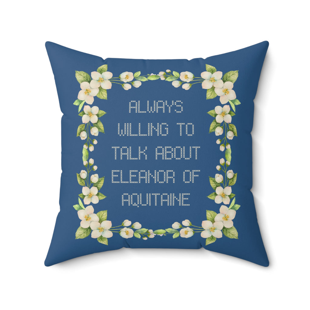 Pillow: Eleanor of Aquitaine - Opal and June