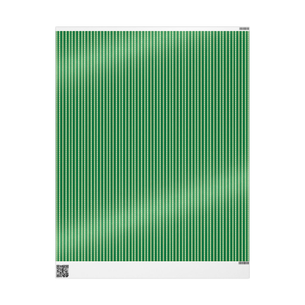 Pink and Green Christmas Wrapping Paper - Opal and June
