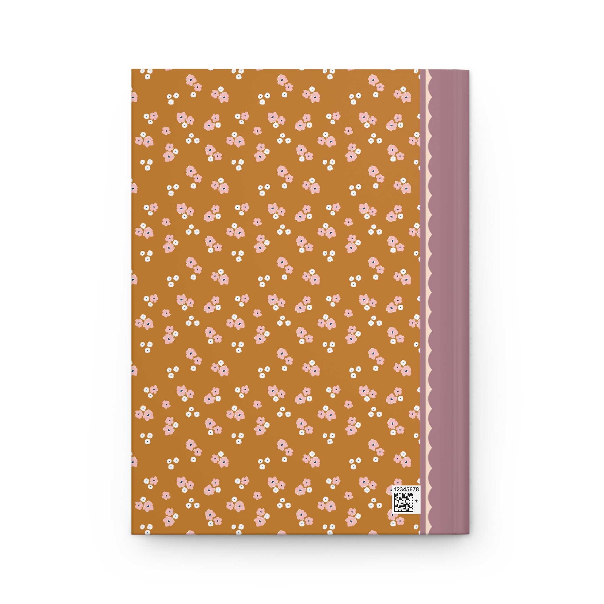 Pink and Orange Flower Journal - Opal and June