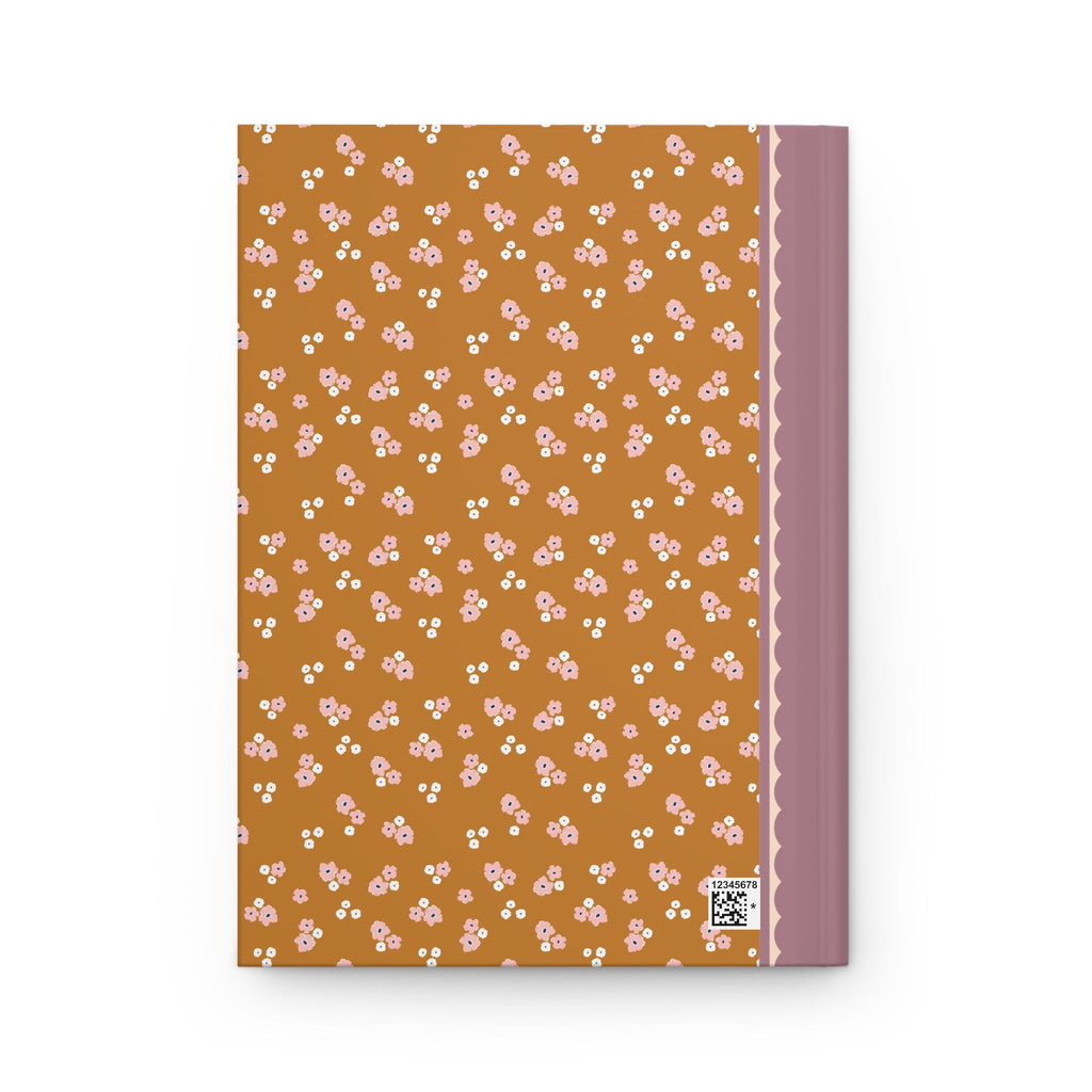 Pink and Orange Flower Journal - Opal and June