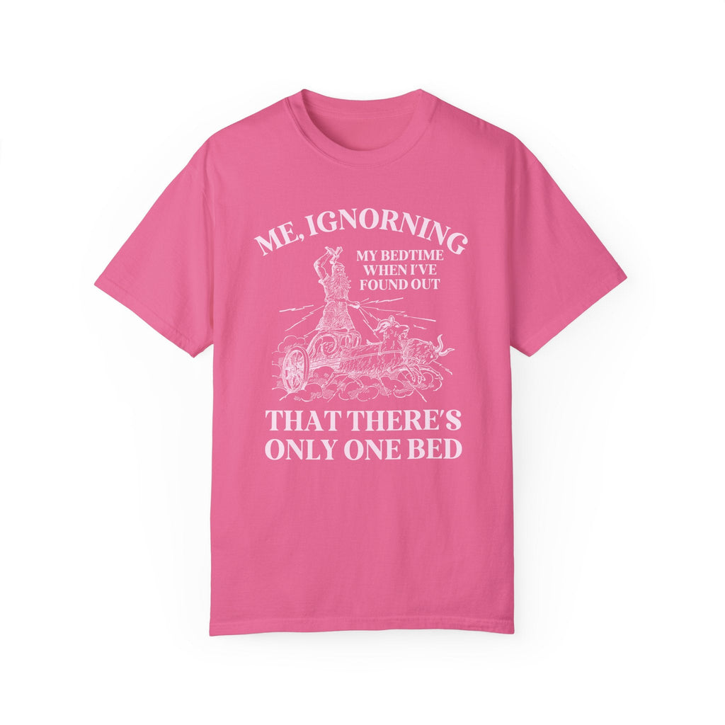 Pink Text Only One Bed Tee - Opal and June