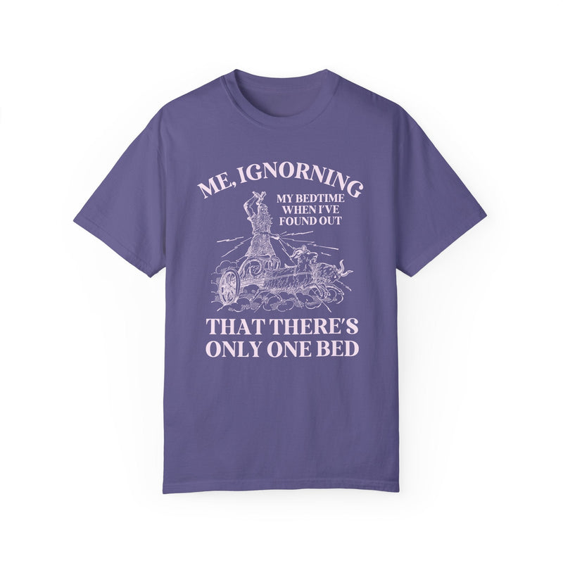 Pink Text Only One Bed Tee - Opal and June