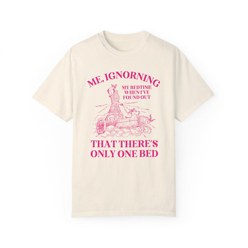 Pink Text Only One Bed Tee - Opal and June