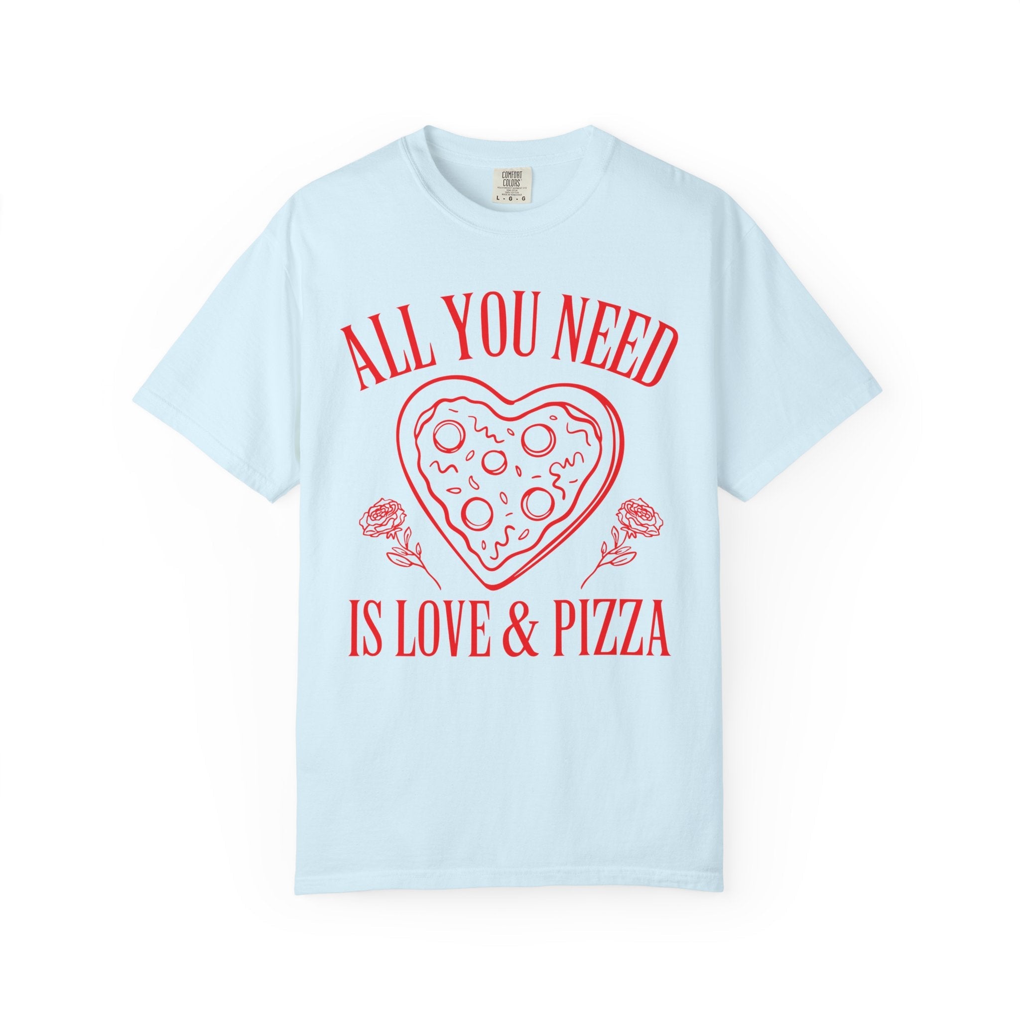Pizza Bachelorette Party Matching Tee Shirt, Cute 90s Retro Aesthetic Bridal Party Tee for Bachelorette Sleepover or Wedding Weekend - Opal and June