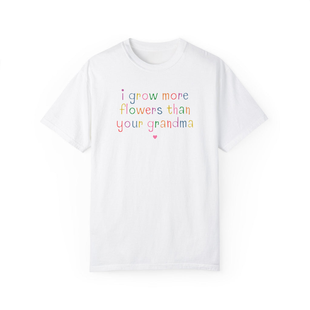 Plant Lover T-Shirt for Flower Farmer - Opal and June