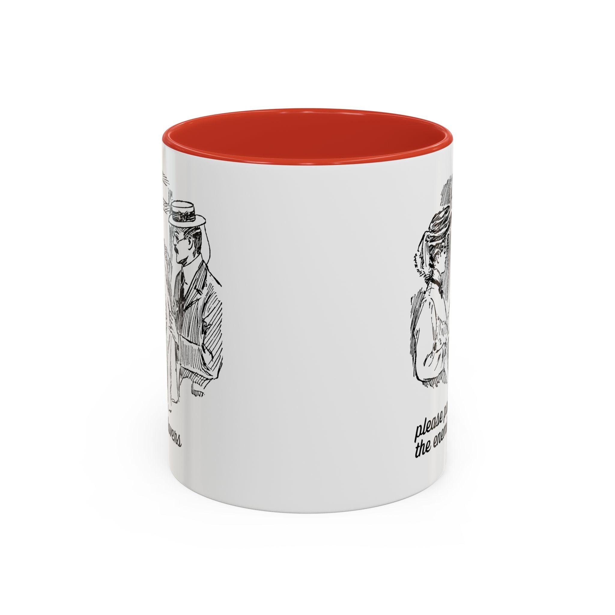 Please Pass the Enemies to Lovers Coffee Mug: Romance Reader Gift Historical Fiction Bookworm | Silly Romance Tropes Mug, Bookish Gift Idea - Opal and June